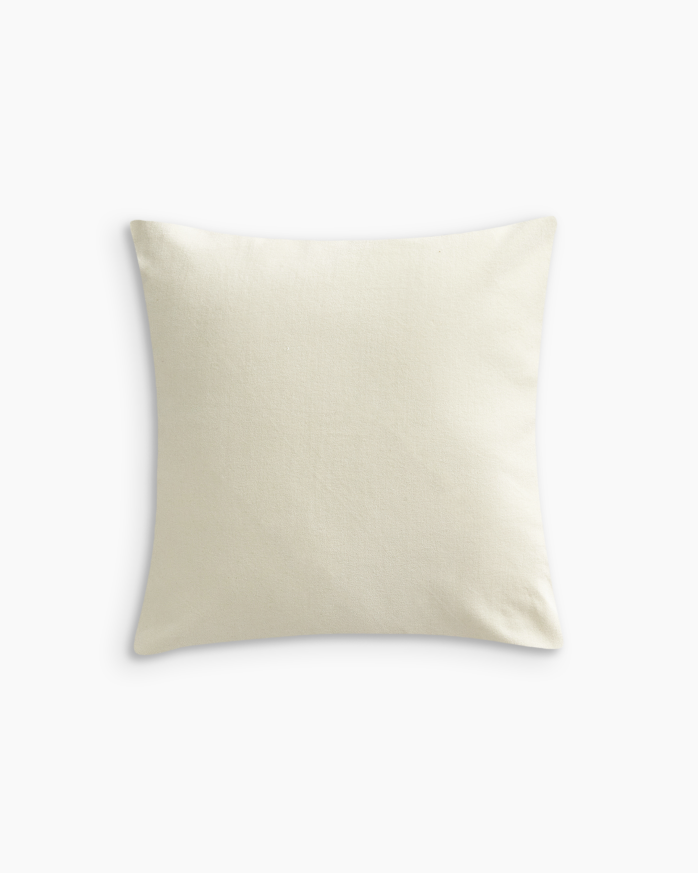 Shop Quince Washed Velvet Pillow Cover In Ivory