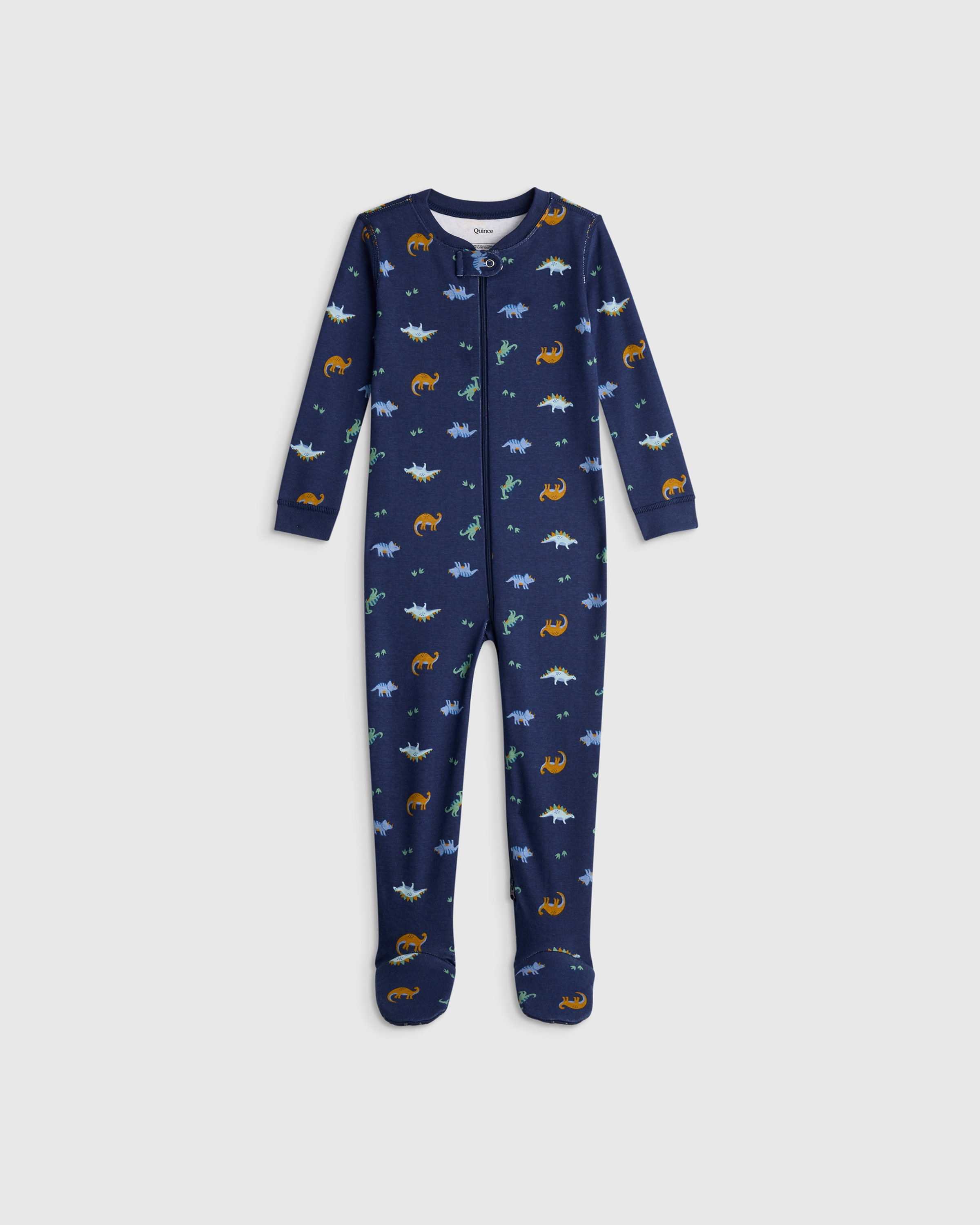 100% Organic Cotton Footie Pajama