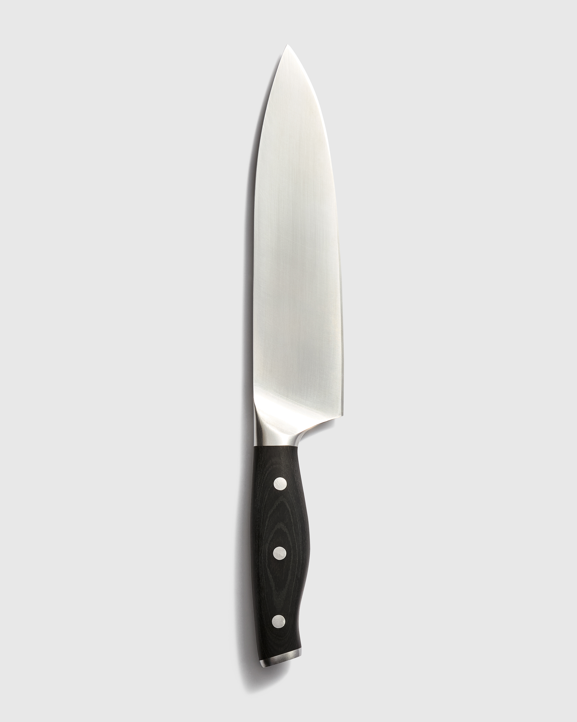 German Stainless Steel Chef's Knife in Black