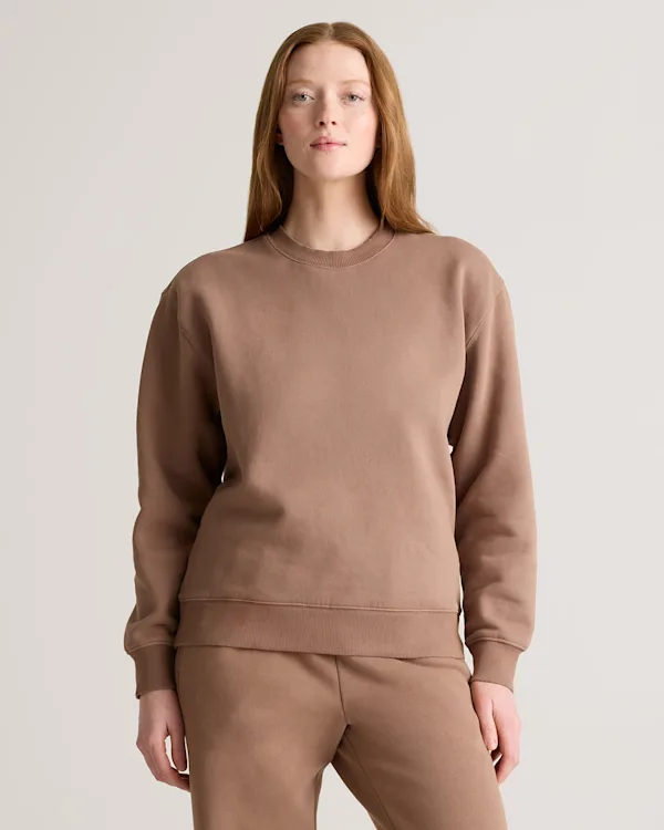 Organic Heavyweight Fleece Crew