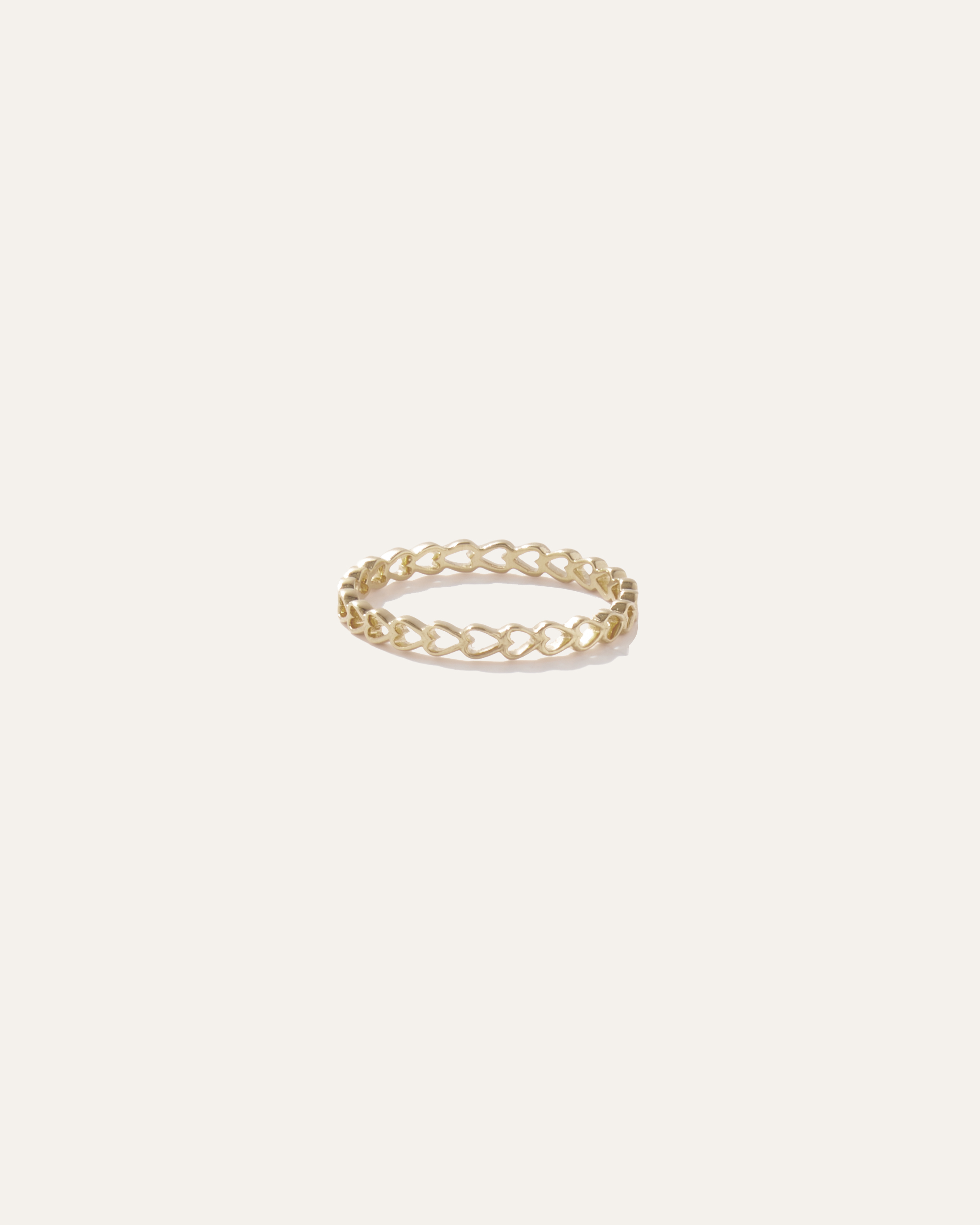 Quince Women's Forever Hearts Ring In Gold Vermeil