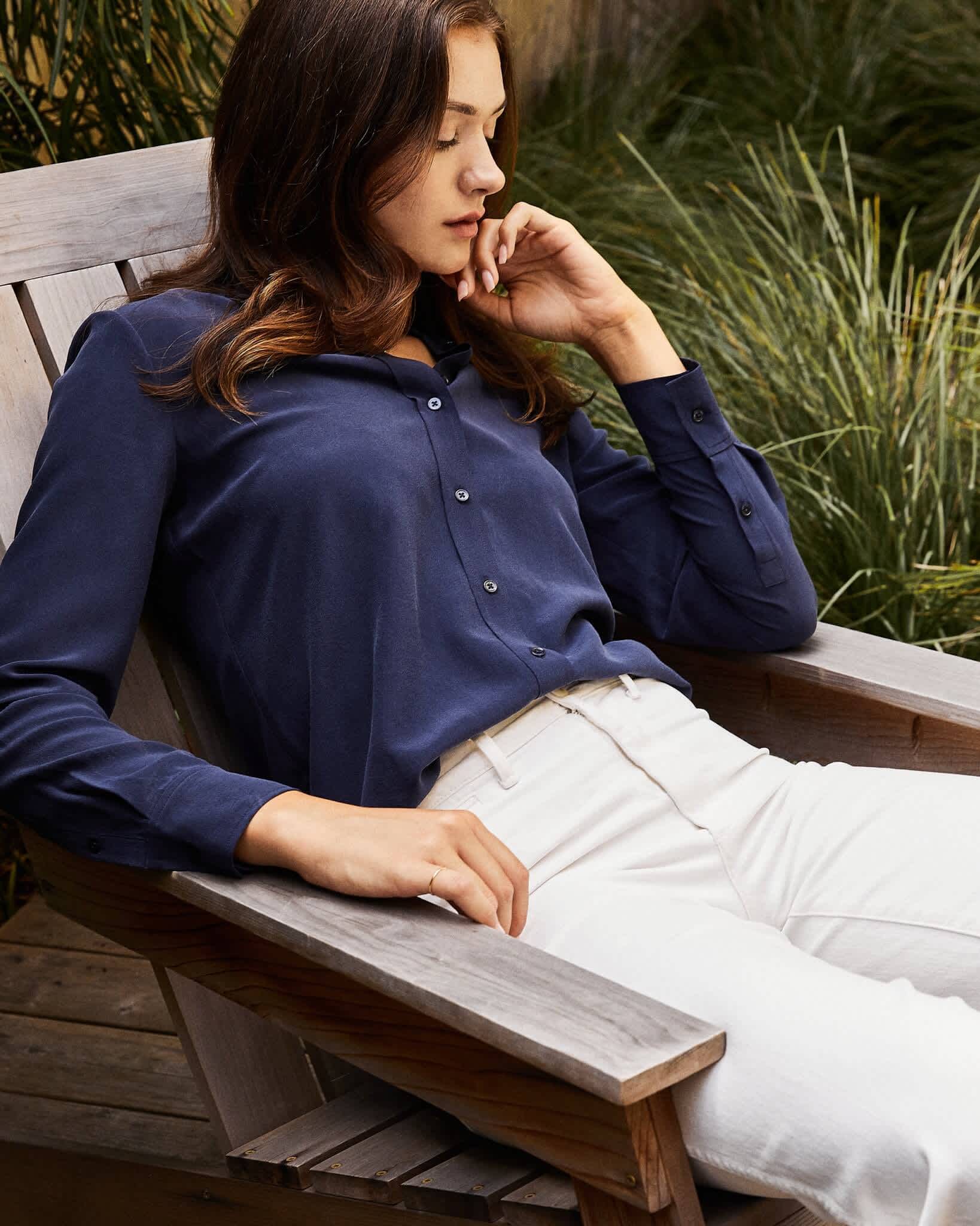 Washable Silk Blouse Quince