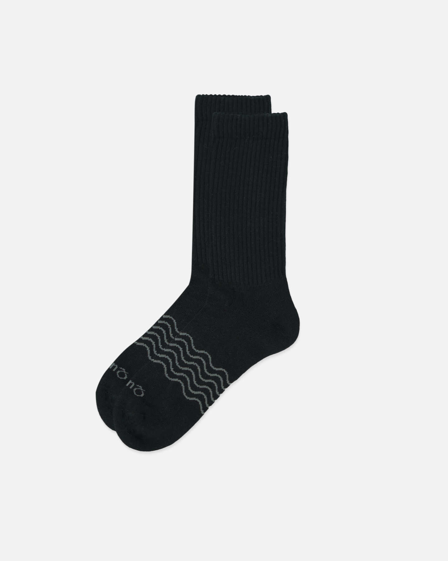 Merino Crew Socks (4-Pack) - Black - 5 - Thumbnail