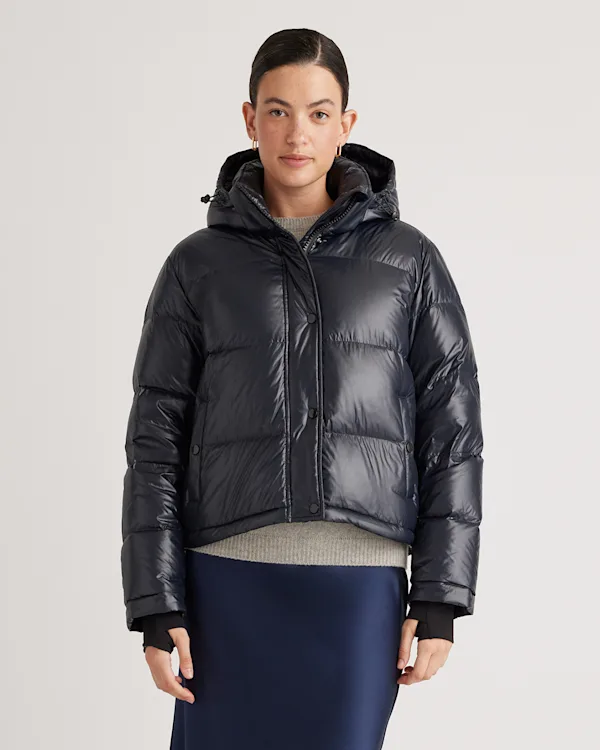 Responsible Down Cropped Puffer Jacket