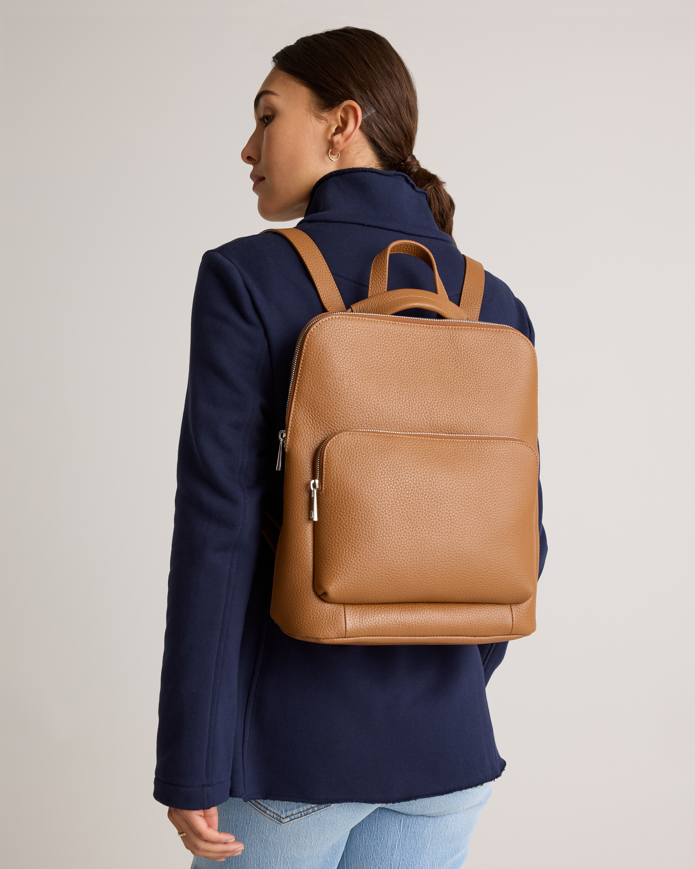 amerileather quince leather convertible backpack Chief (#1514-0259) Looking for a timeless yet versatile backpack to serve every need Quince + Italian Leather Laptop