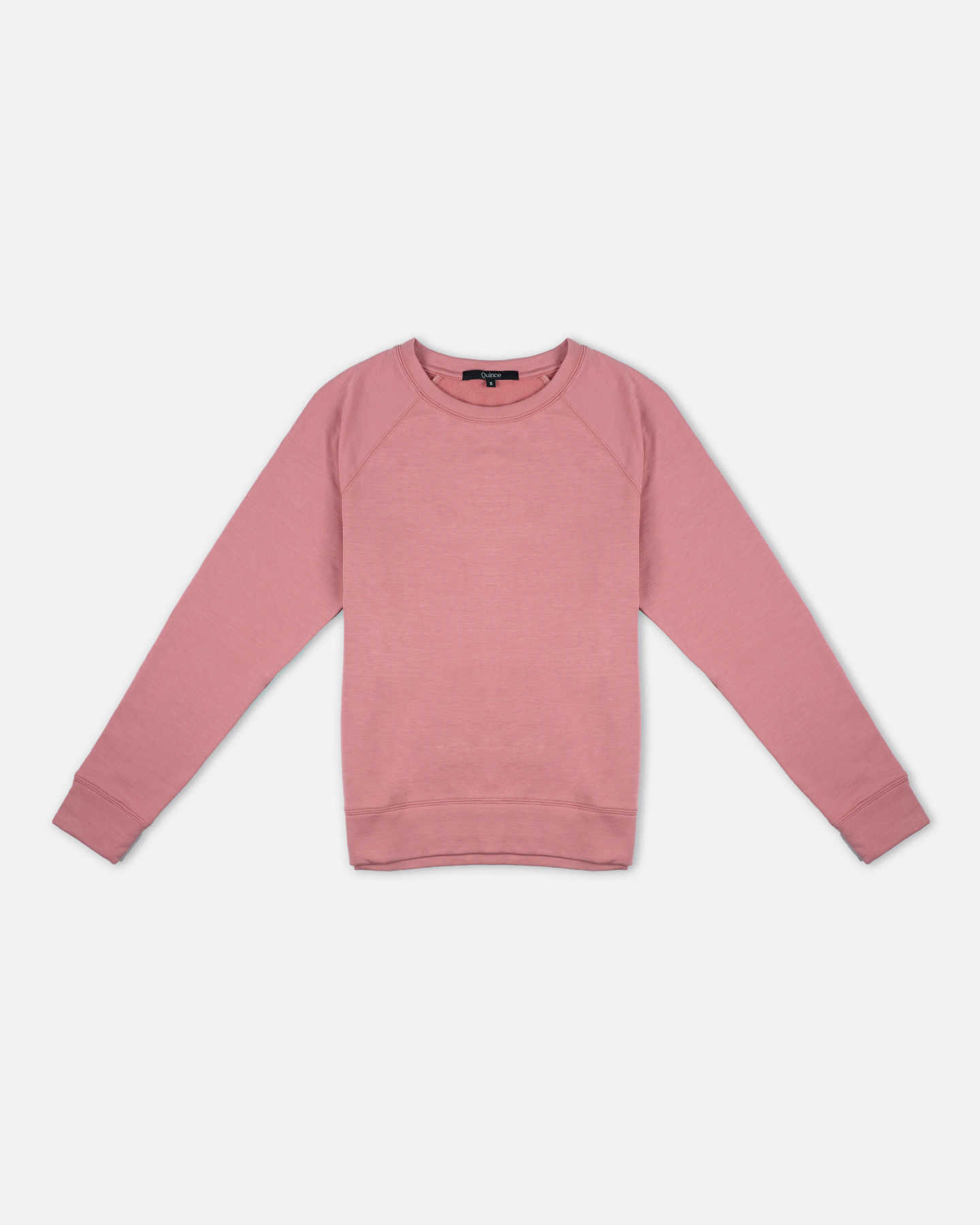 SuperSoft Fleece Crew - Dusty Pink