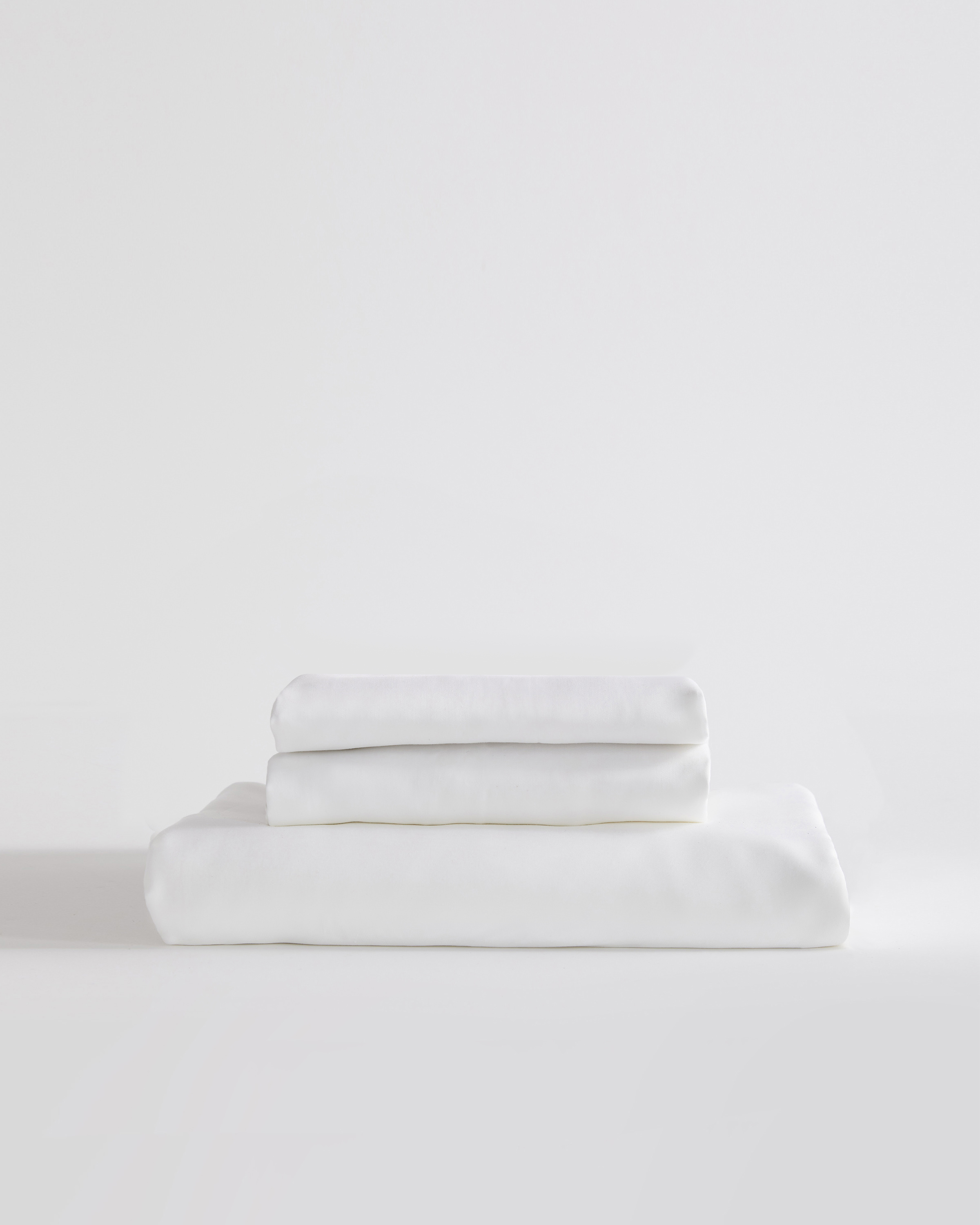 bamboo fitted sheet set, king, white