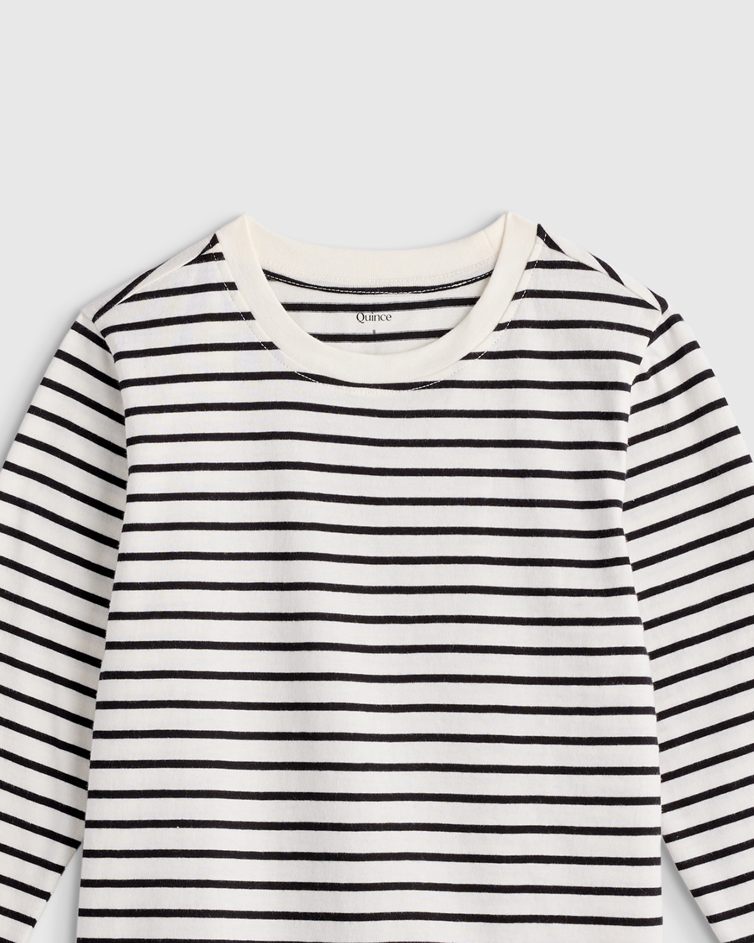 100% Organic Cotton Jersey Long Sleeve Tee - thumbnail 2