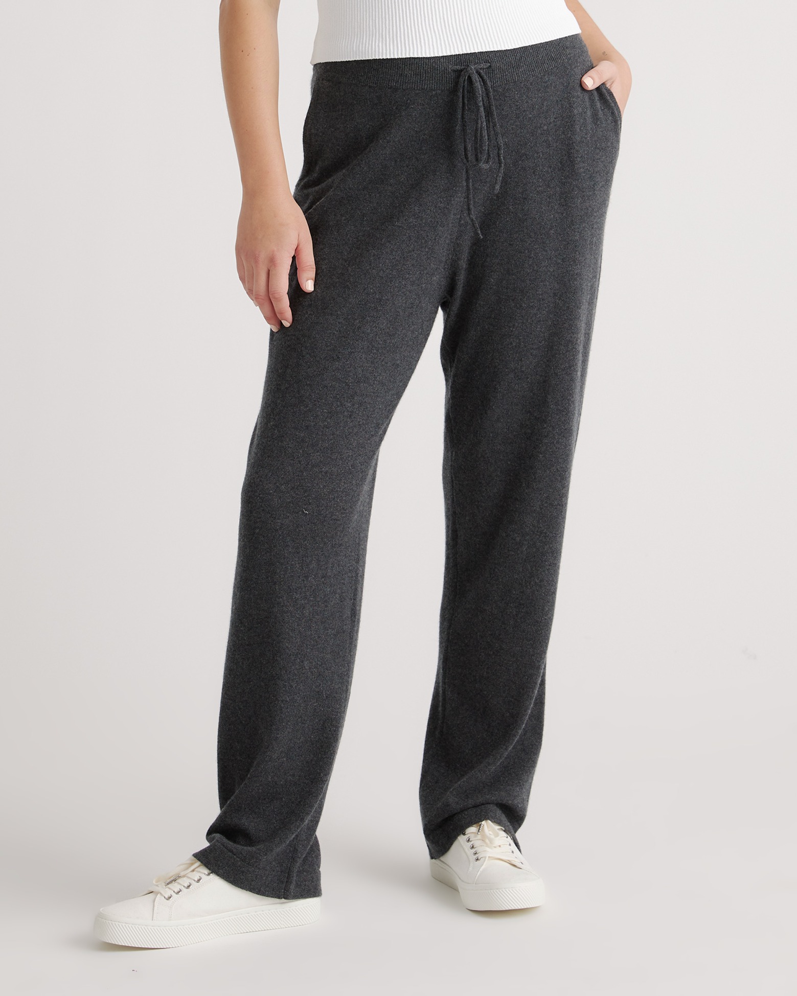 Quince, Pants & Jumpsuits, New Quince Cotton Linen Twill Straight Leg Pant  Charcoal Szm