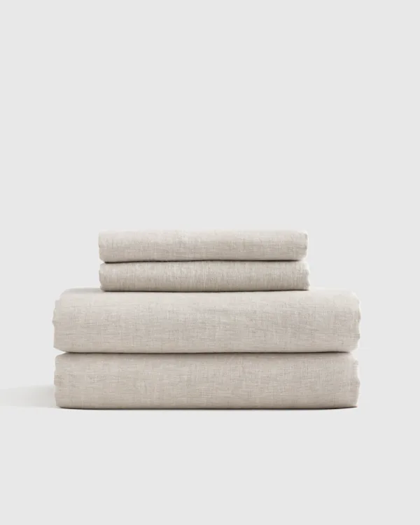 European Linen Chambray Sheet Set