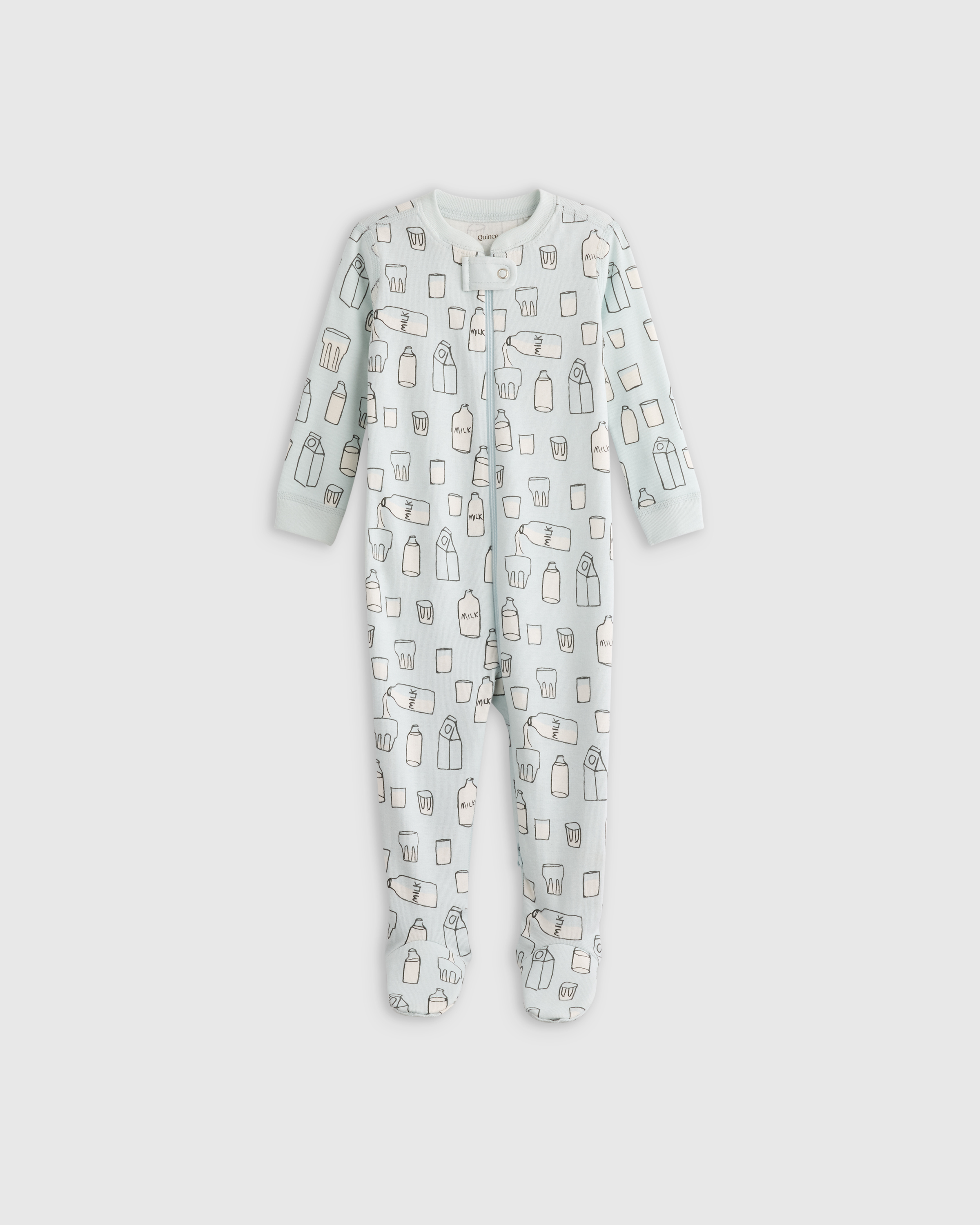 100% Organic Cotton Footie Pajama in Puppies size 0-3 months