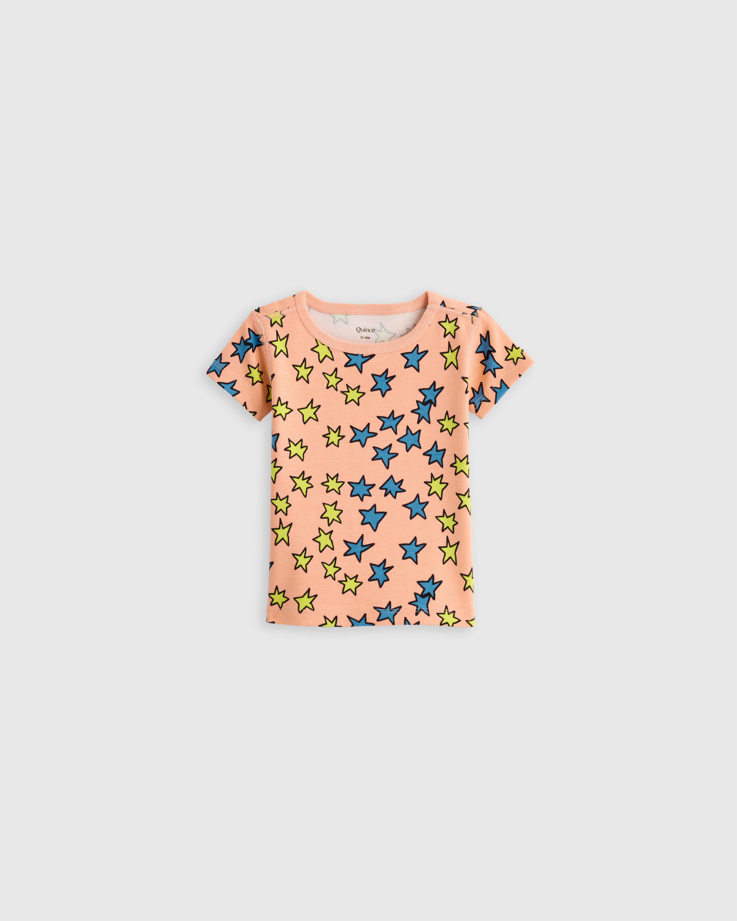 100% Organic Cotton Short Sleeve and Pant Pajama Set - thumbnail 5