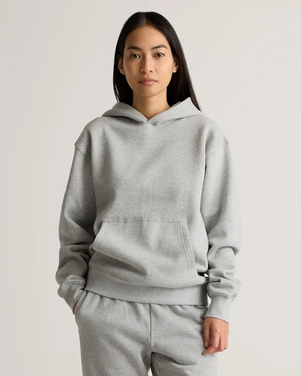 Organic Heavyweight Fleece Boyfriend Hoodie