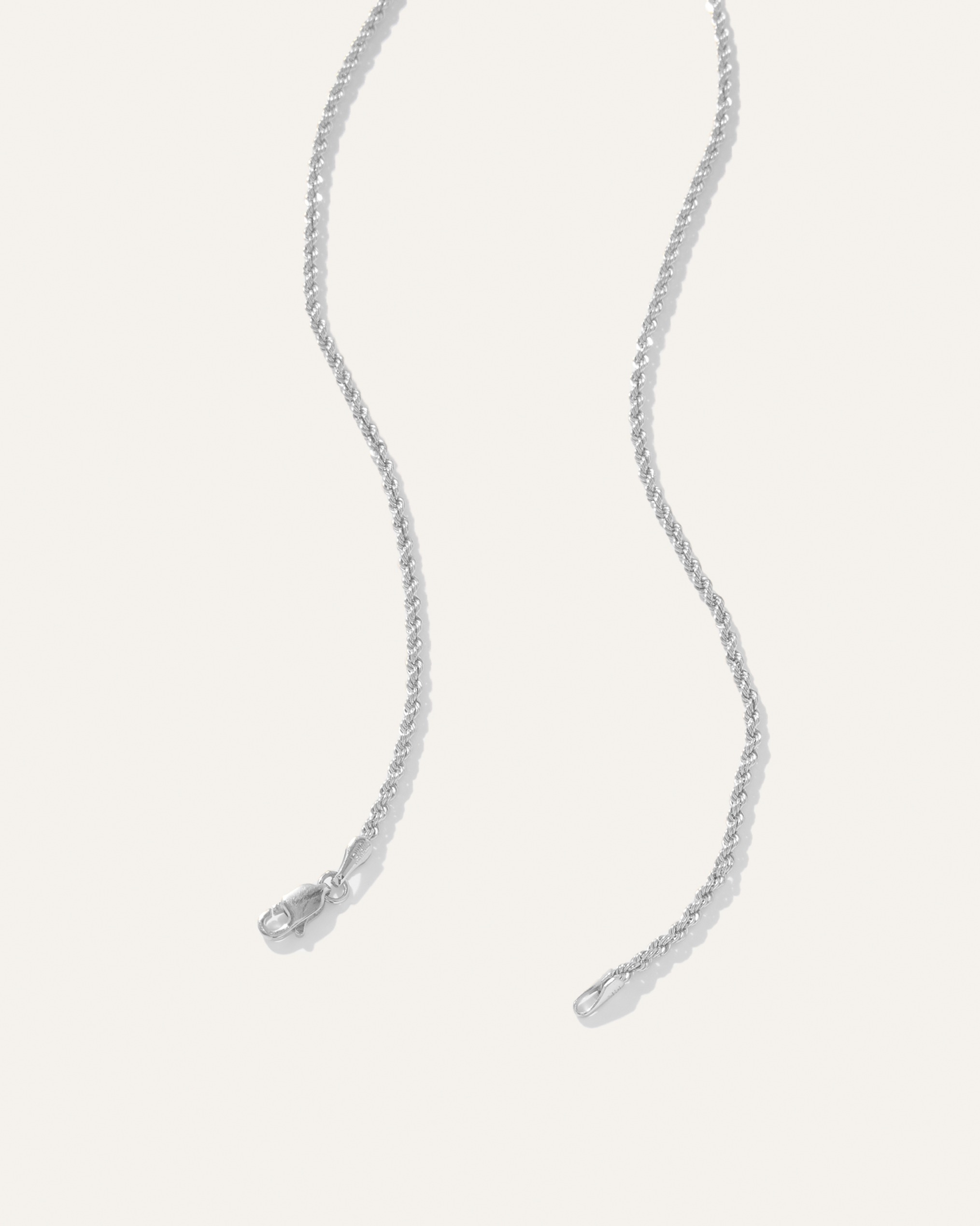 h samuel white gold chain