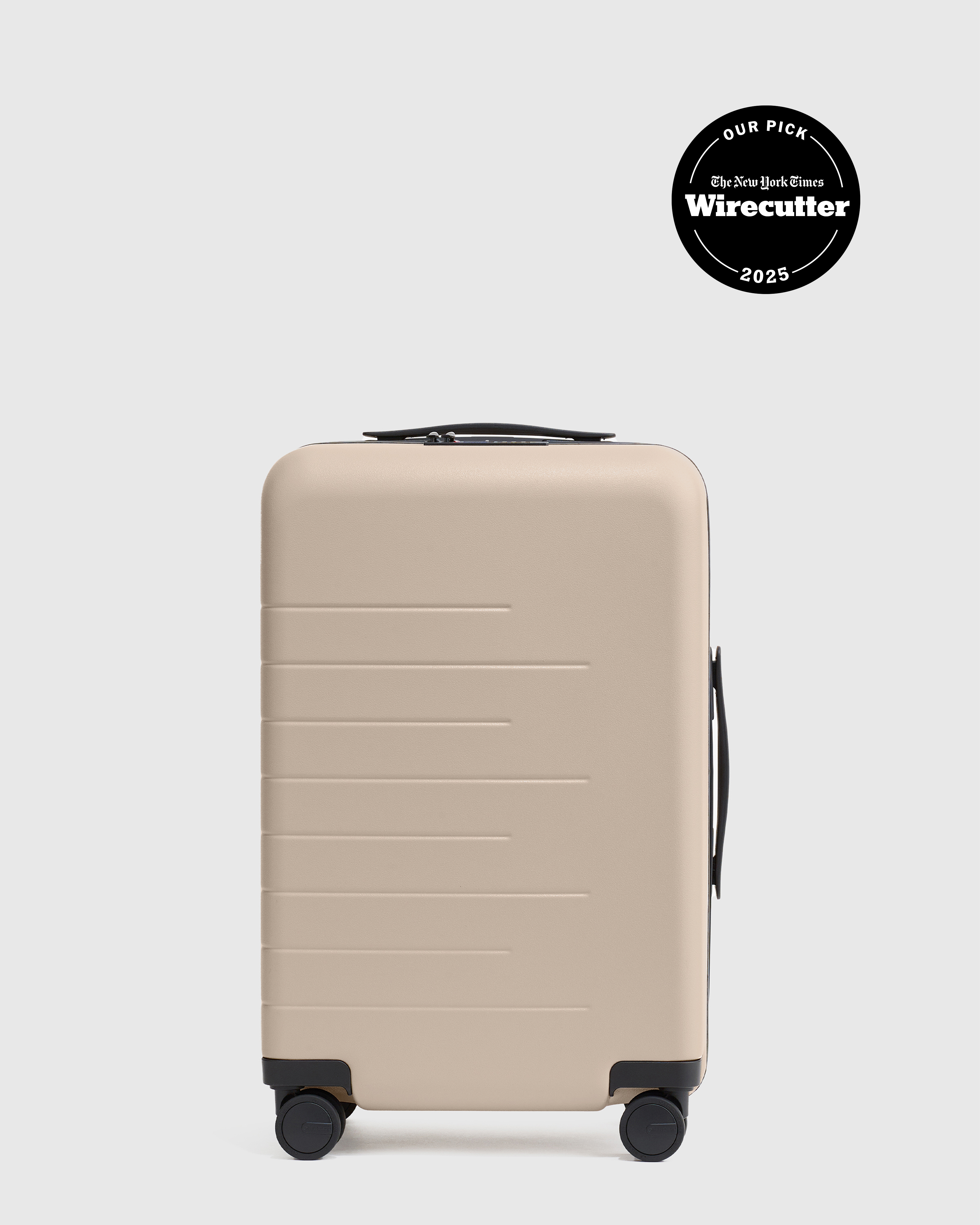 Quince Carry-On Suitcase in Tan