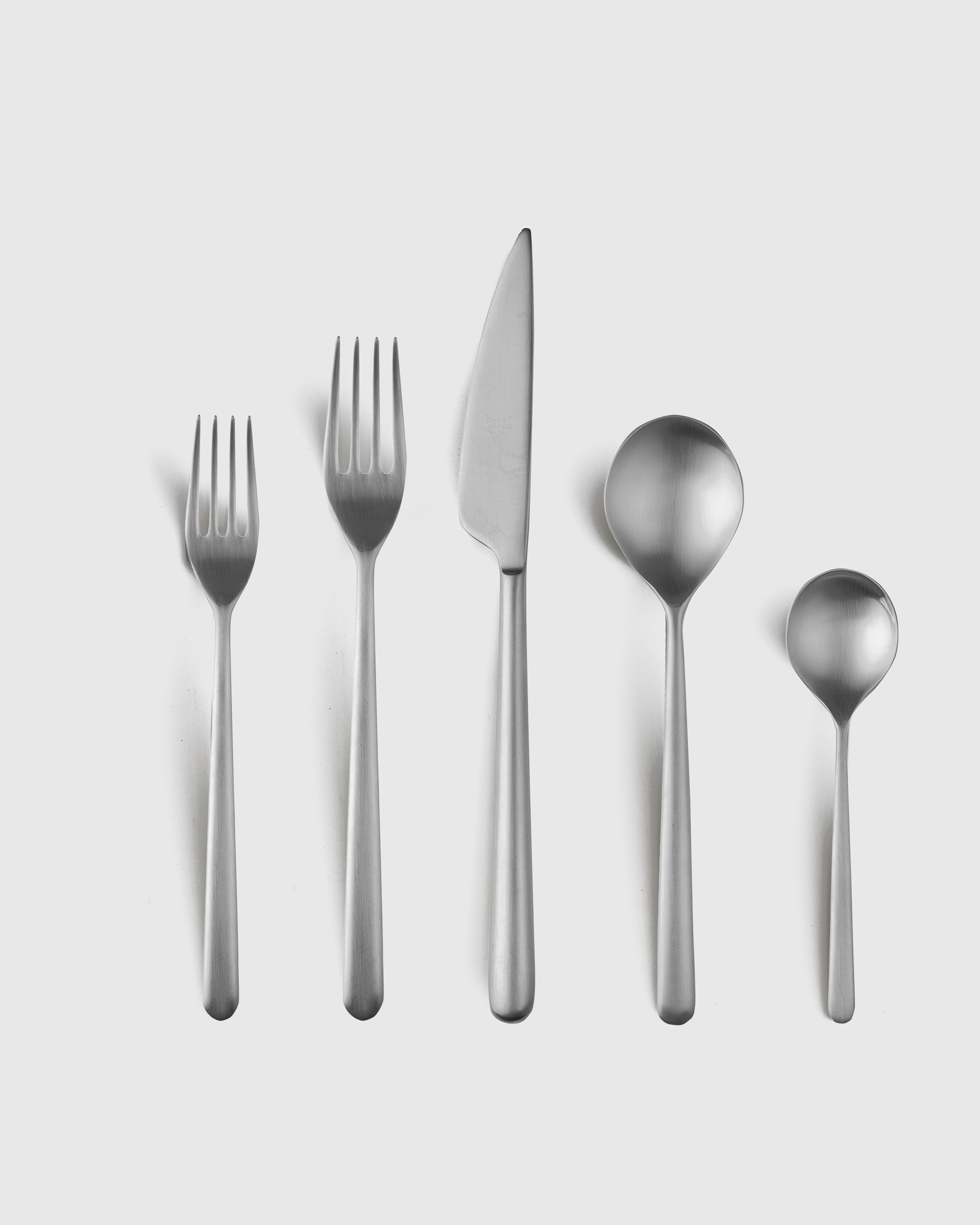 Quince Linea Flatware 20-pc Set In Brushed Stainless Steel