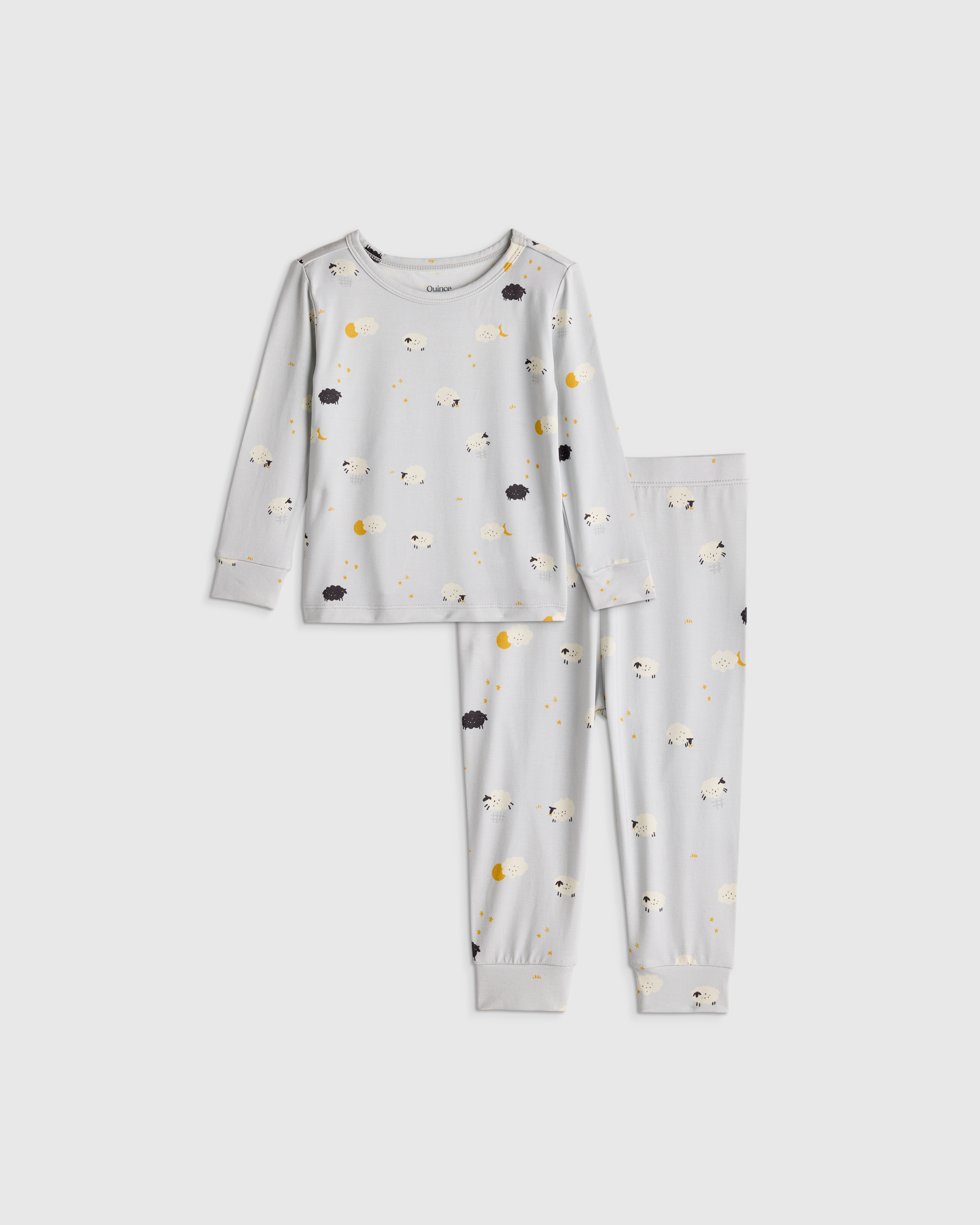 Bamboo Long Sleeve and Pant Pajama Set - Baby - thumbnail 4