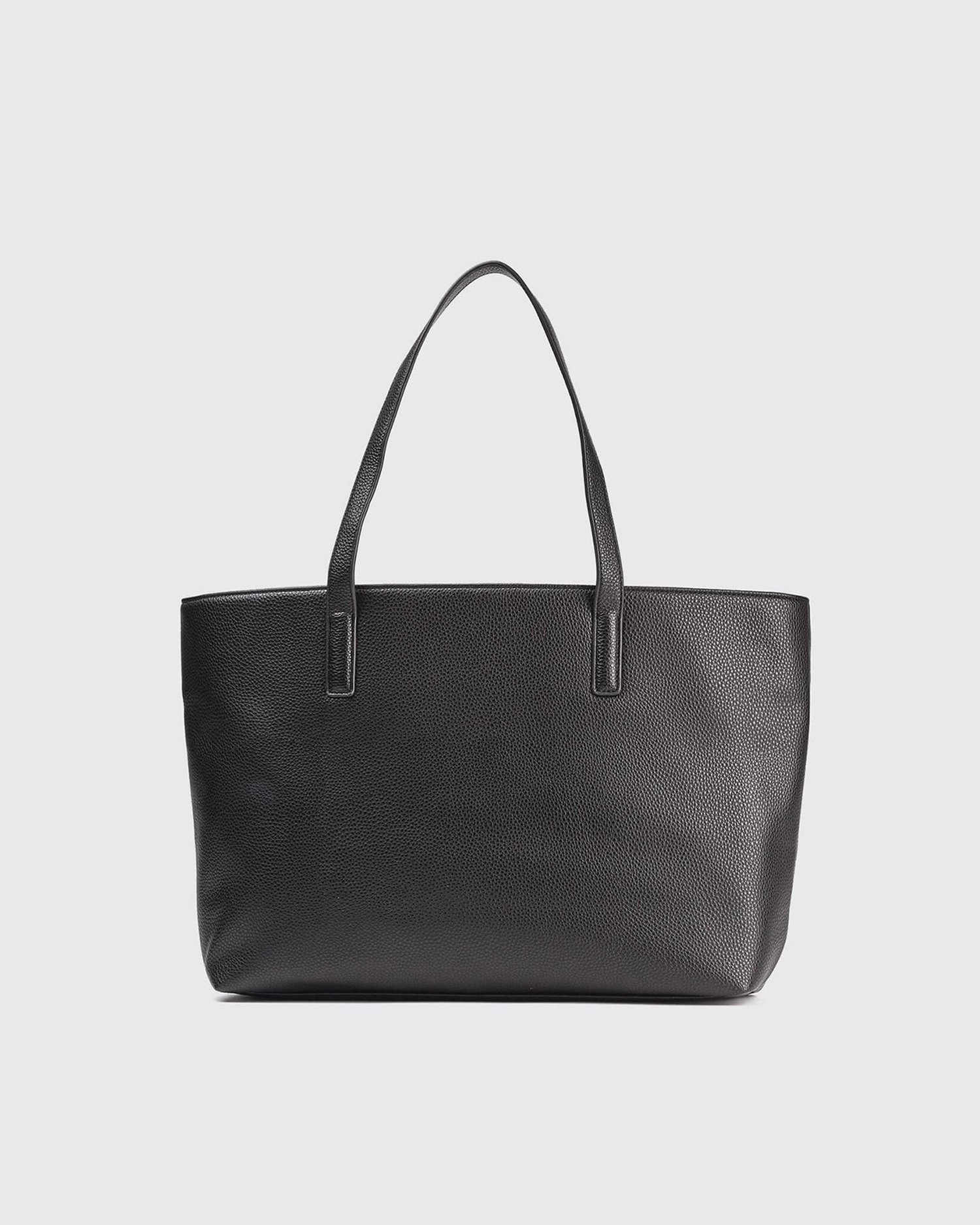 vegan leather tote