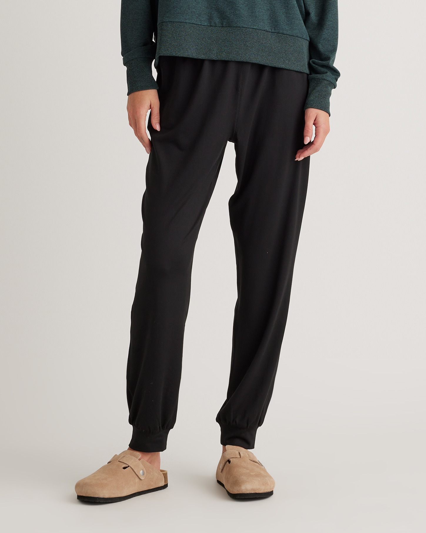 Flowknit High-Rise Boyfriend Joggers