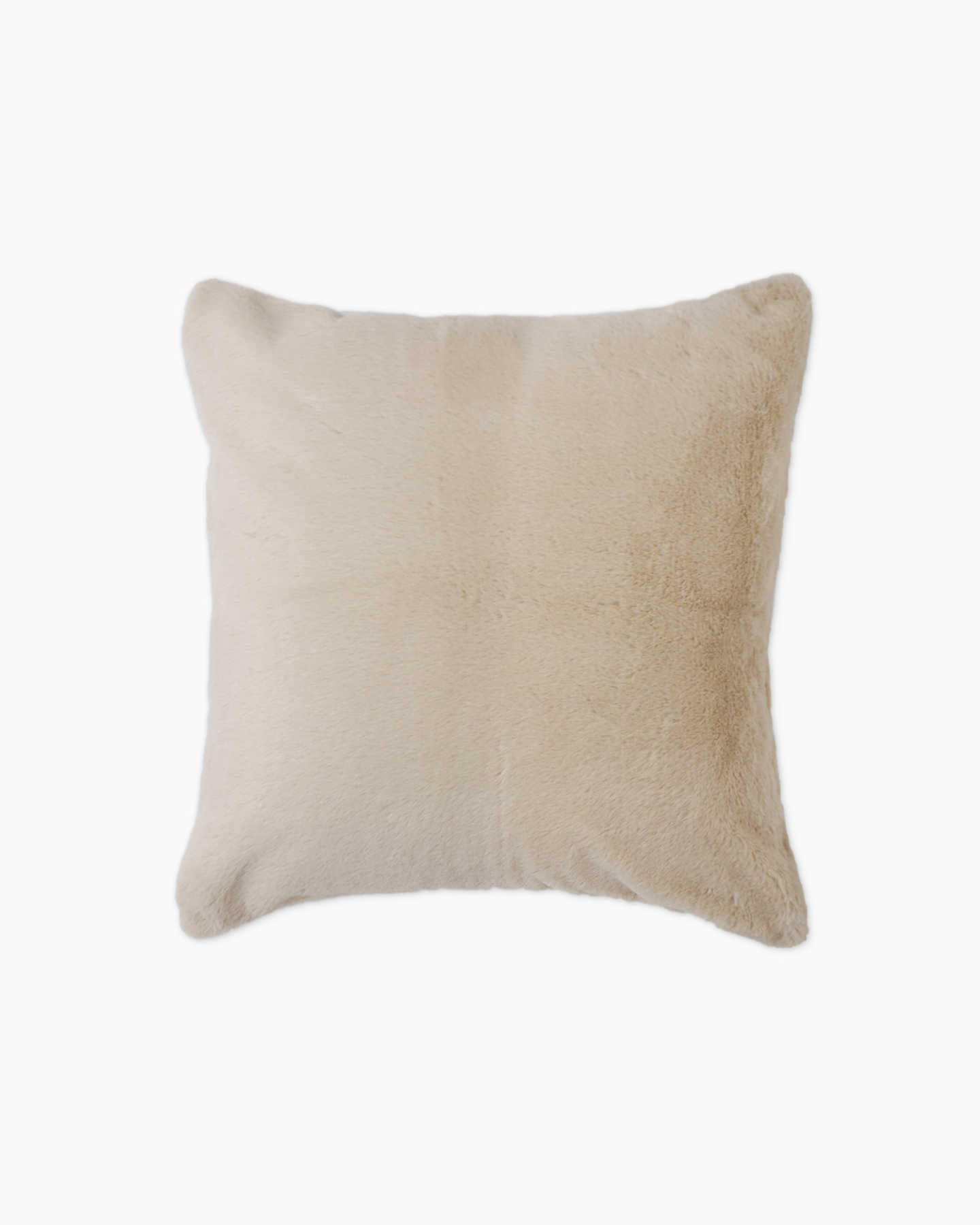 You May Also Like - Plush Recycled Faux Fur Pillow Cover - Light Camel