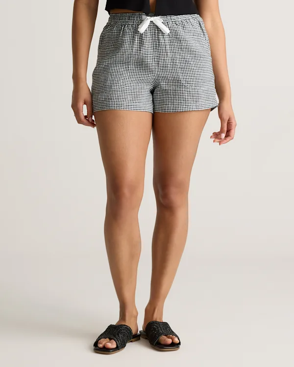 100% European Linen Shorts