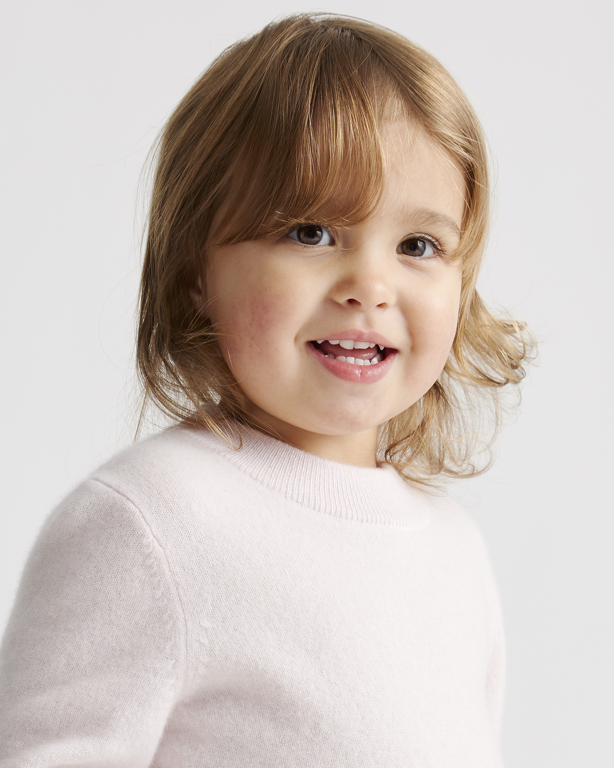 Mongolian Cashmere Crewneck Sweater - Baby - thumbnail 10