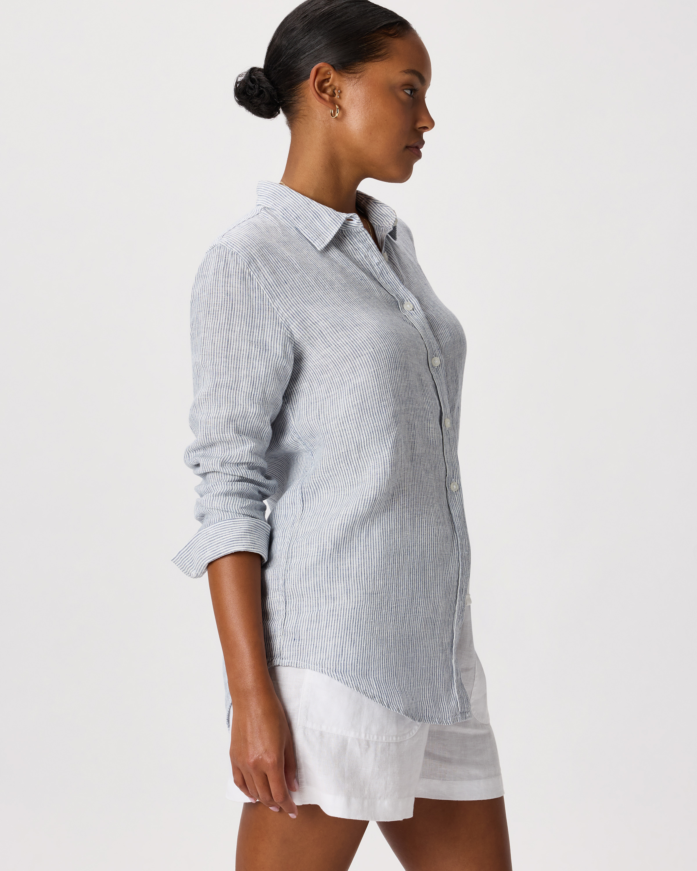 100% European Linen Shirt - thumbnail 7