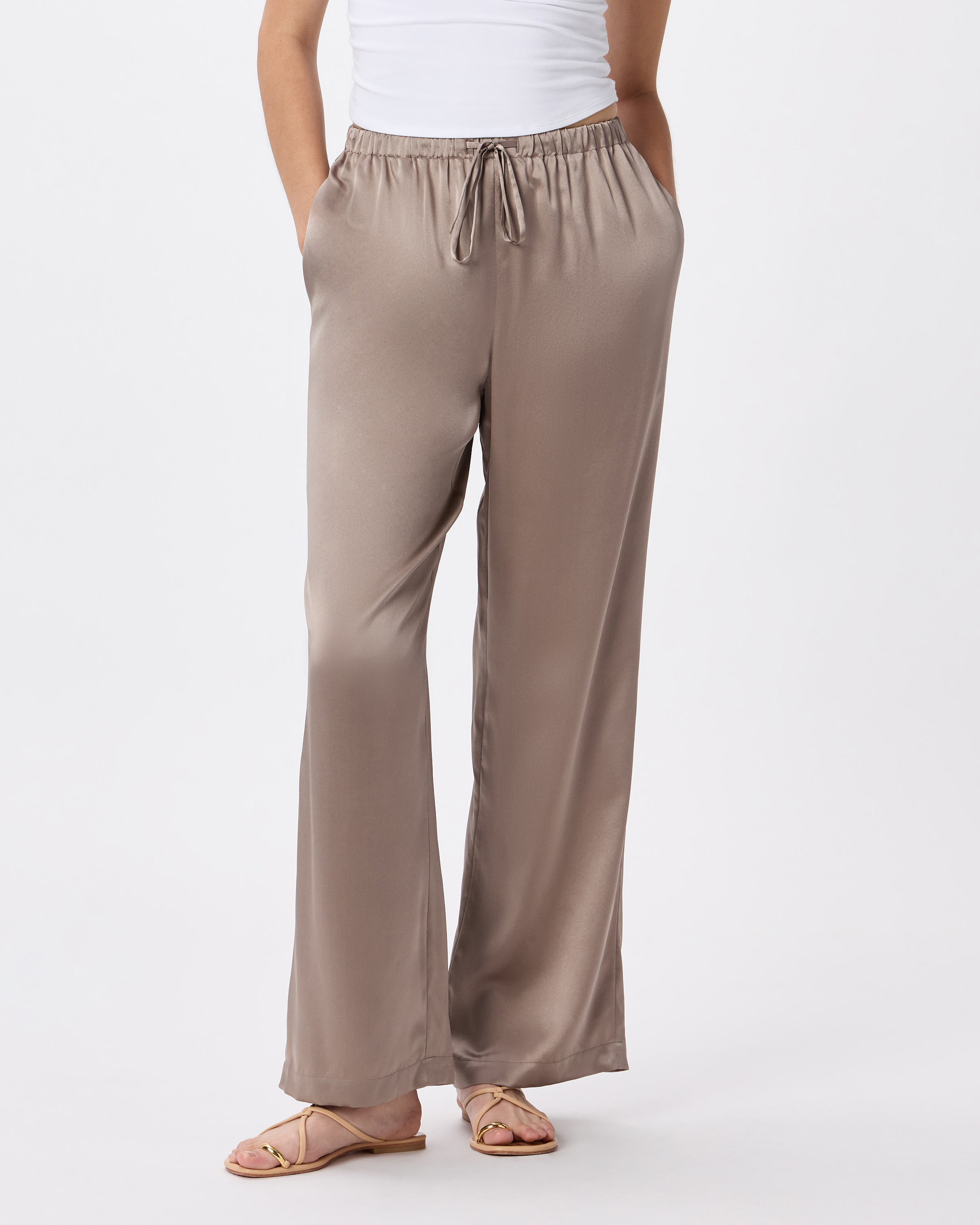 chinese dress ladies LilySilk Pure Safari Military Cargo Silk Pants Women Stretch Ribbed Cuffs  with Side Pockats Casual Soft Relaxed Fit Trousers for Ladies 2, Black at  Amazon Women's Clothing store main image 1