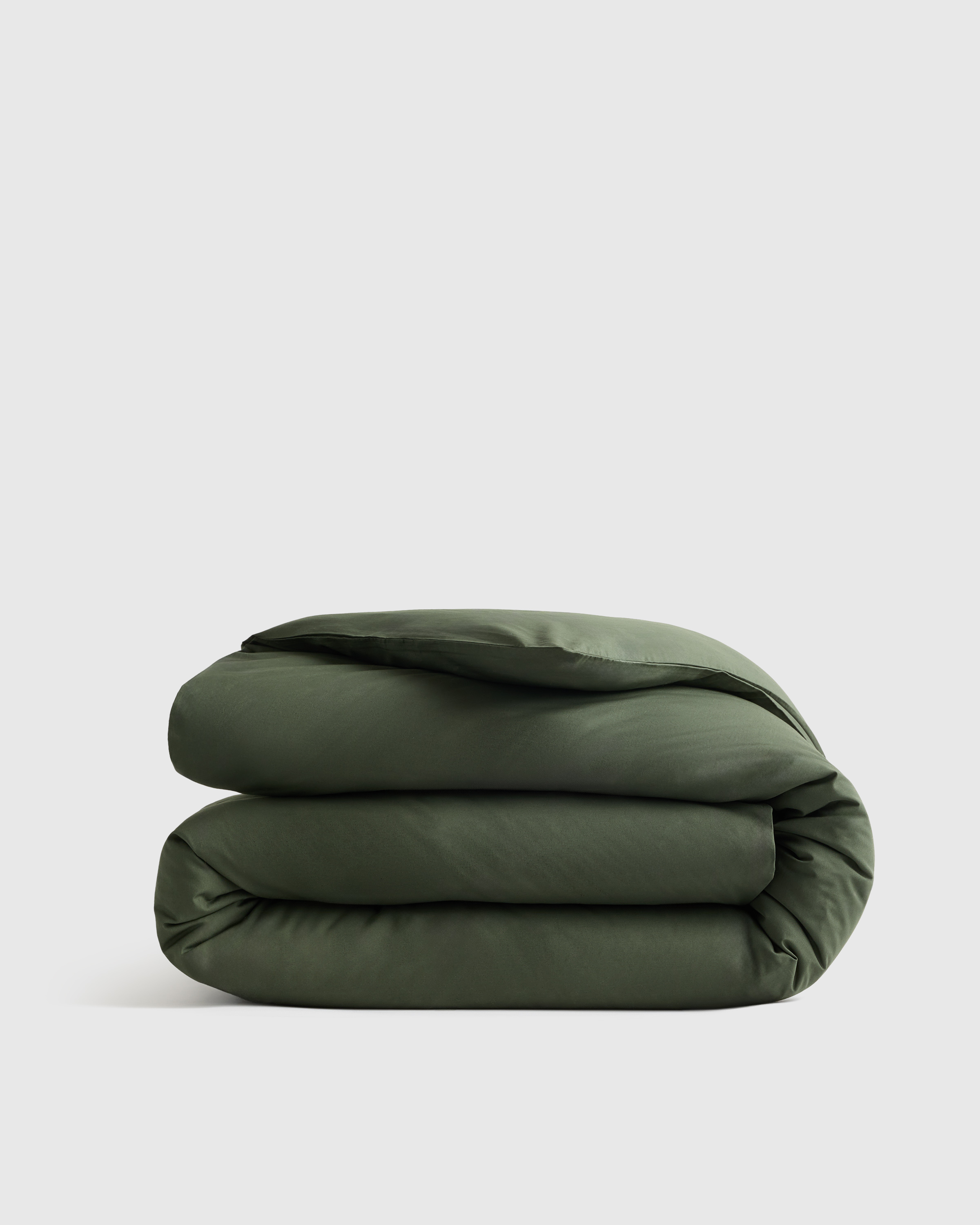 Organic Crisp Percale Duvet Cover (Twin) by Quince