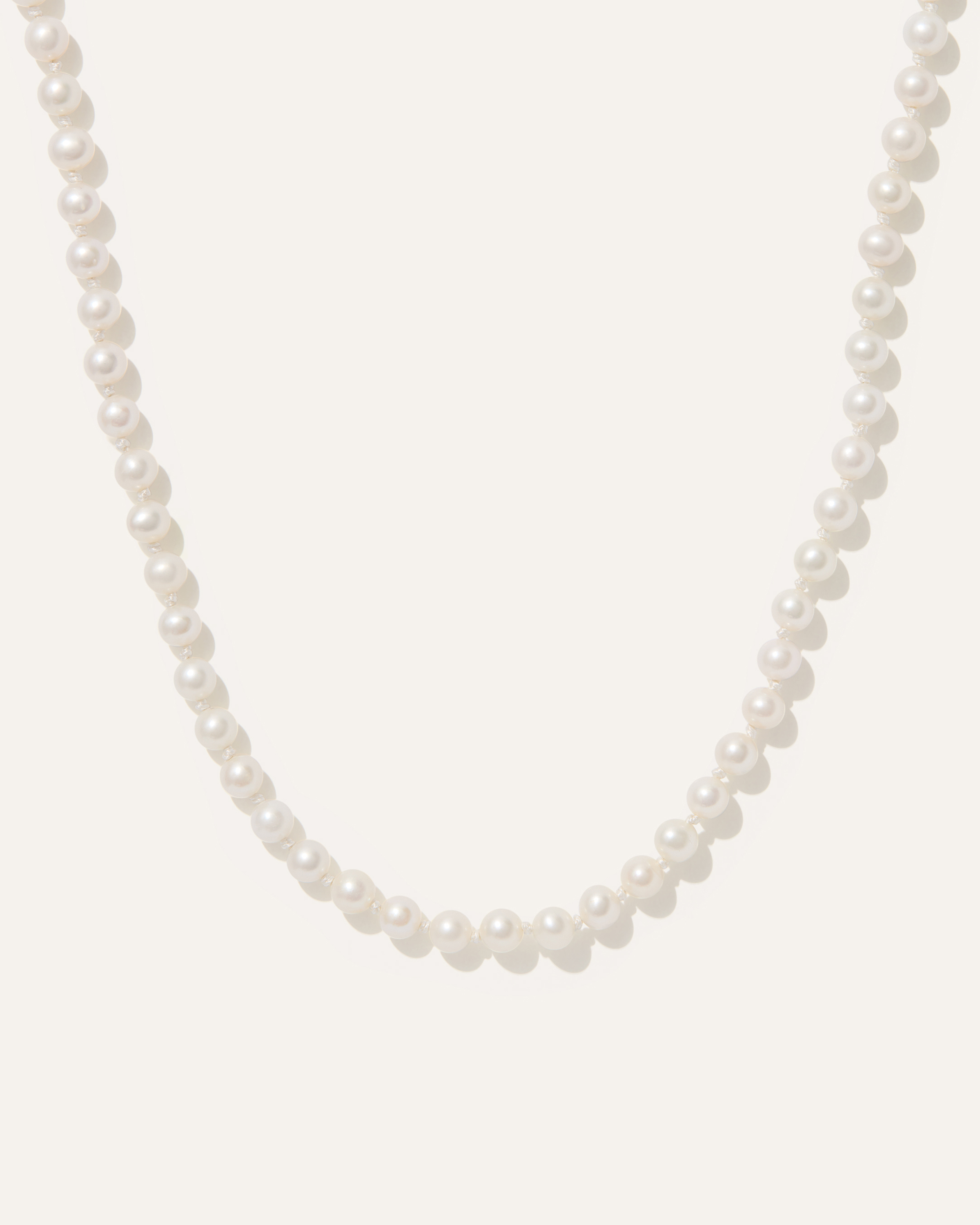 14K Gold Freshwater Cultured Pearl Strand Necklace