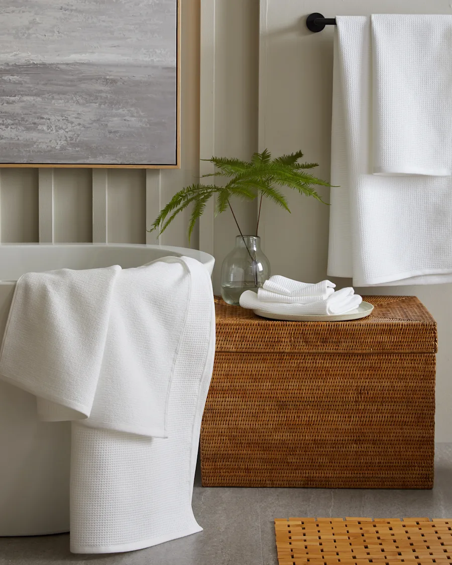 Towels WaffleTerry White Bundle 3094