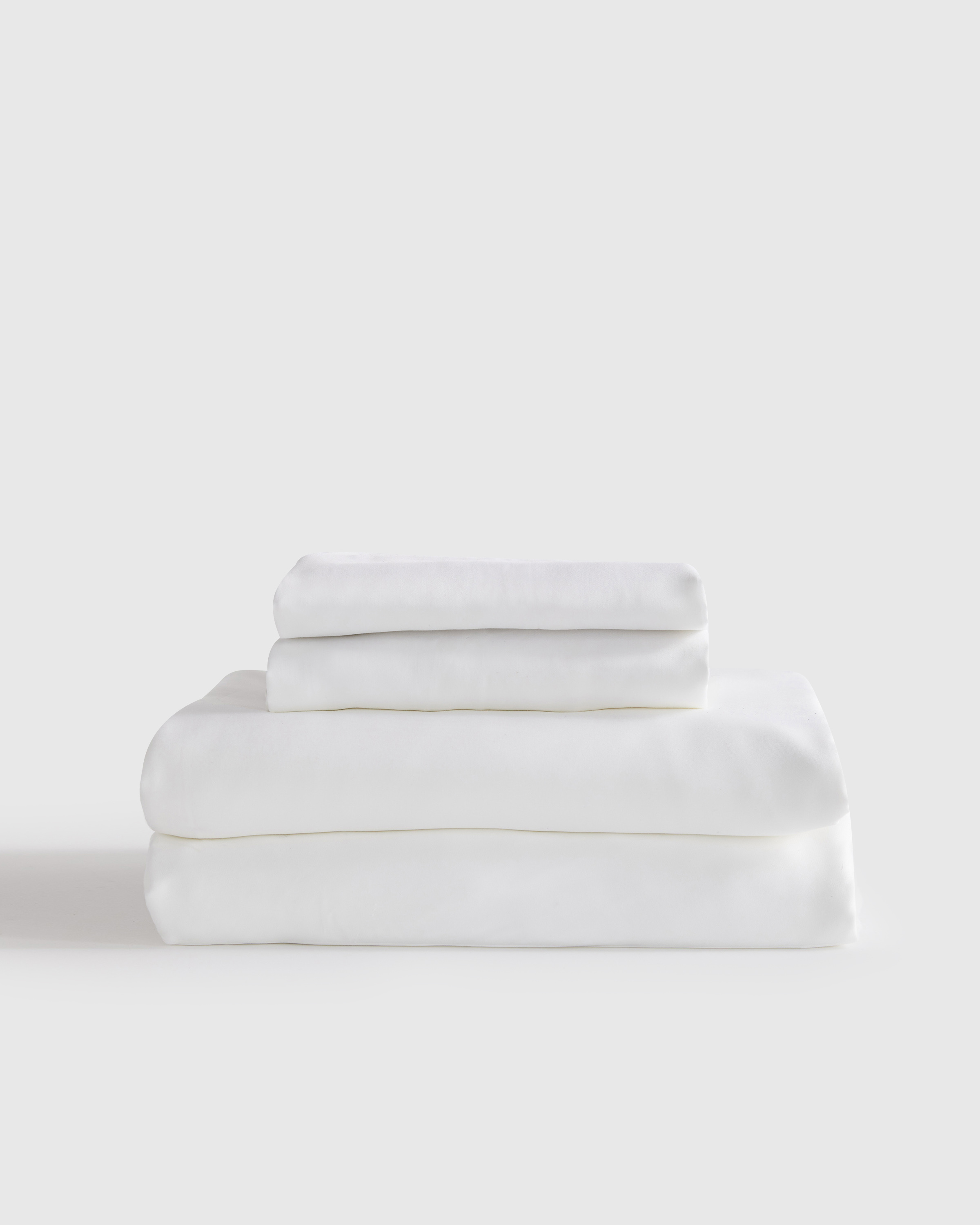 Quince Organic Bamboo Lyocell Sheet Set In White