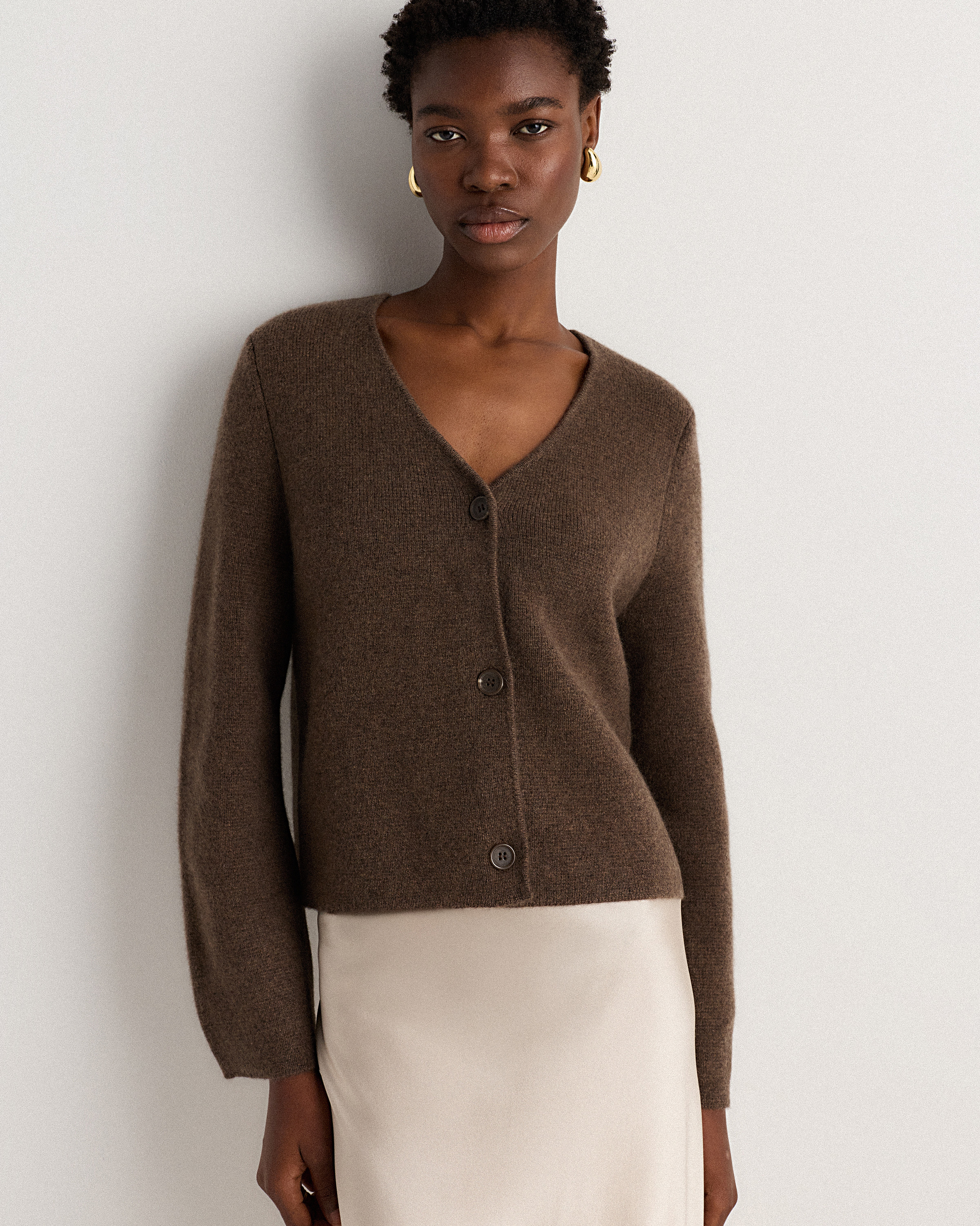 トップス INNER MONGOLIAN CASHMERE CARDIGAN W-SWT-193-BRN-01_EDITED.jpg