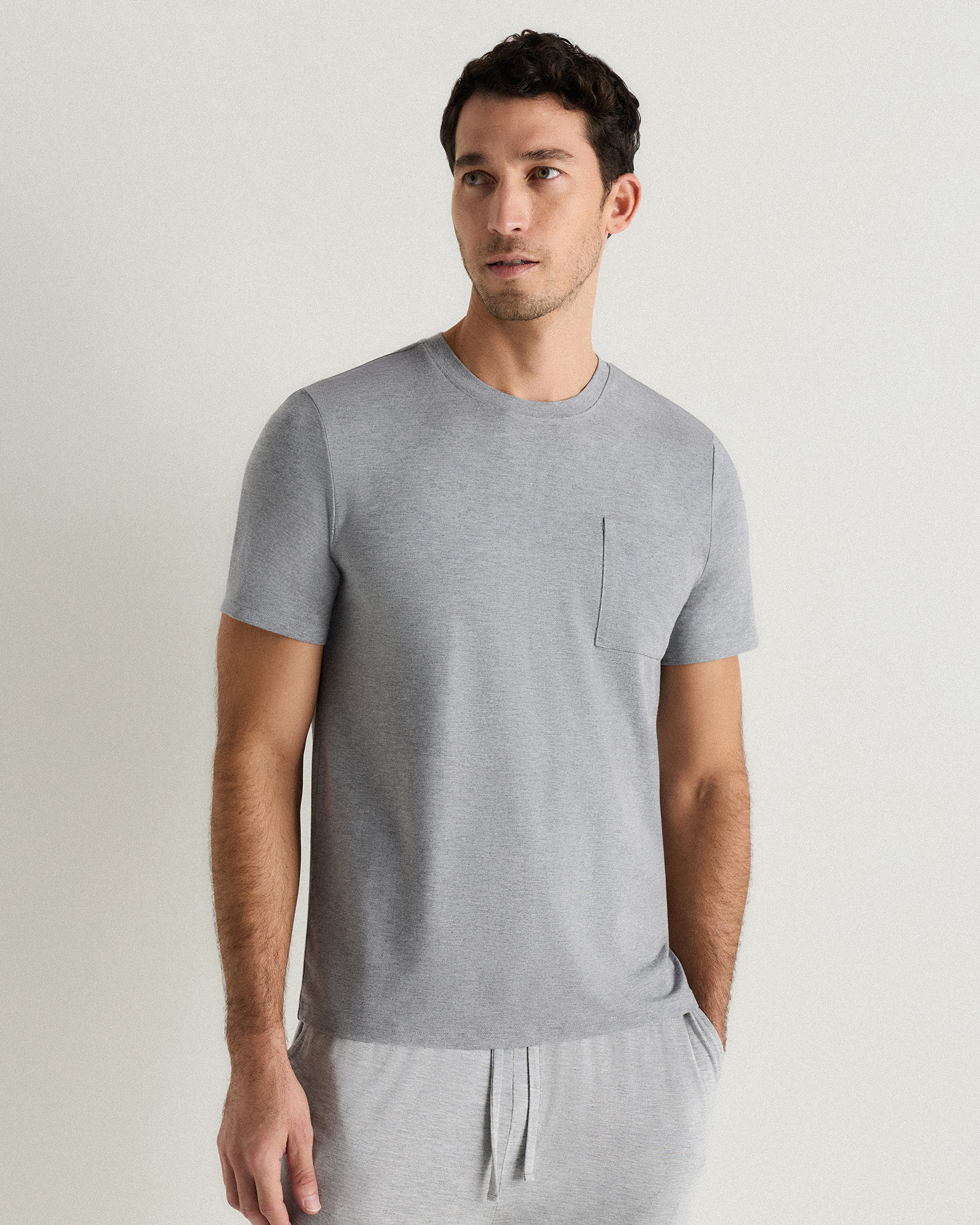 Bamboo Jersey Relaxed Lounge Tee