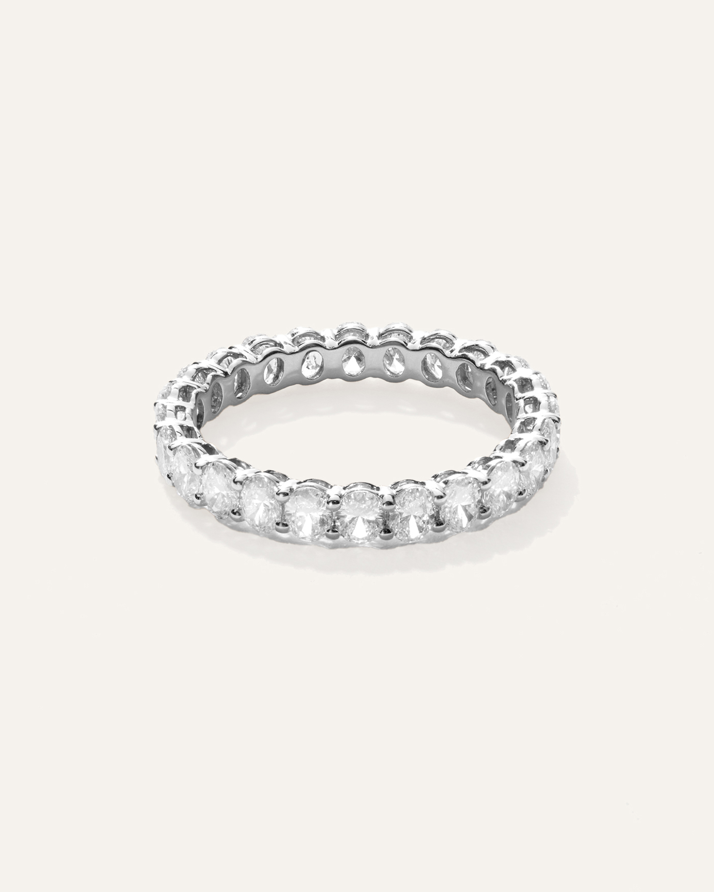 Lab Grown Diamond Oval Eternity Band