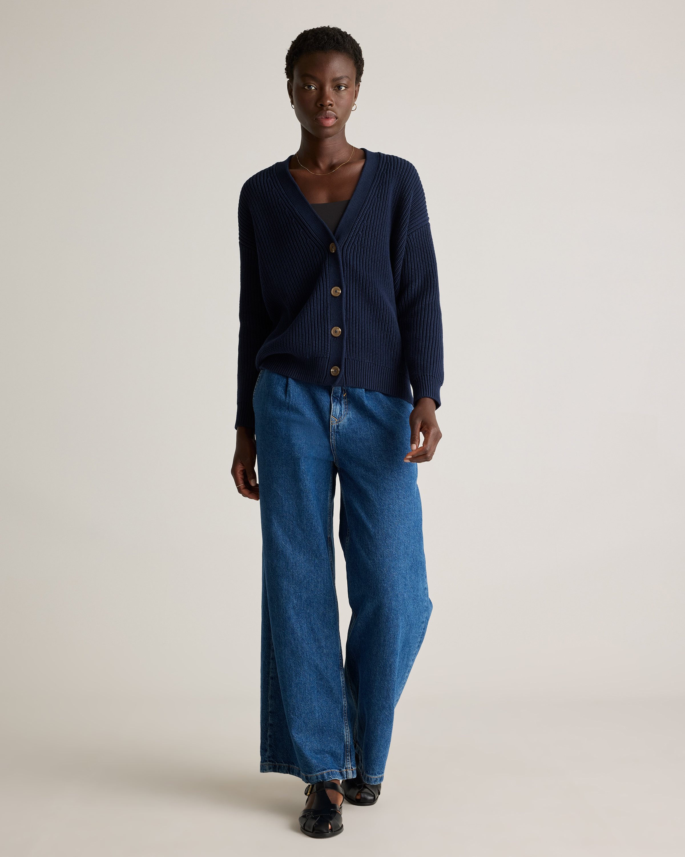 GRANCY】DestructionDesign BigCardigan 青 GRANCY（グランシー）の