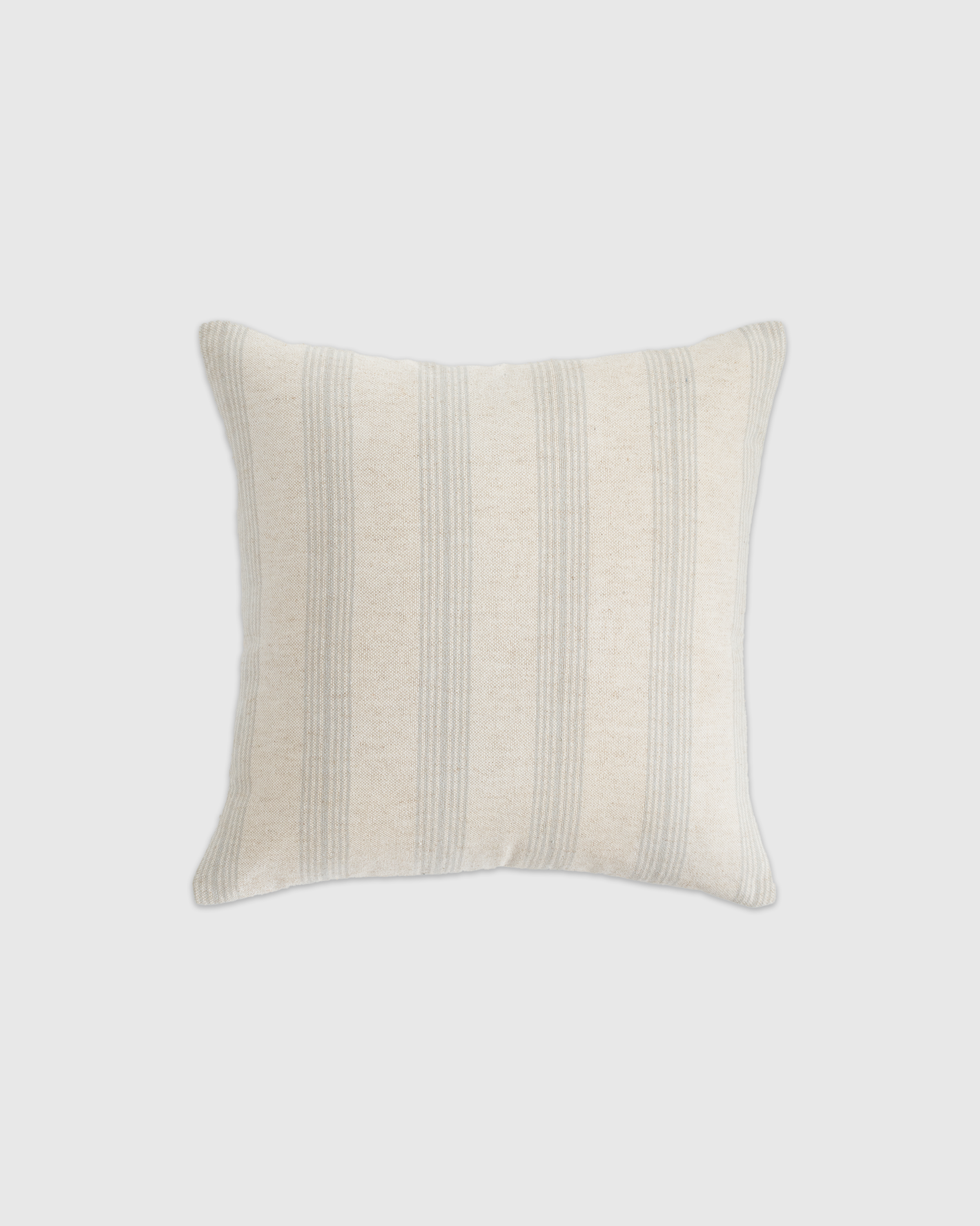 Neutral Stripe Pillow cover in Natural