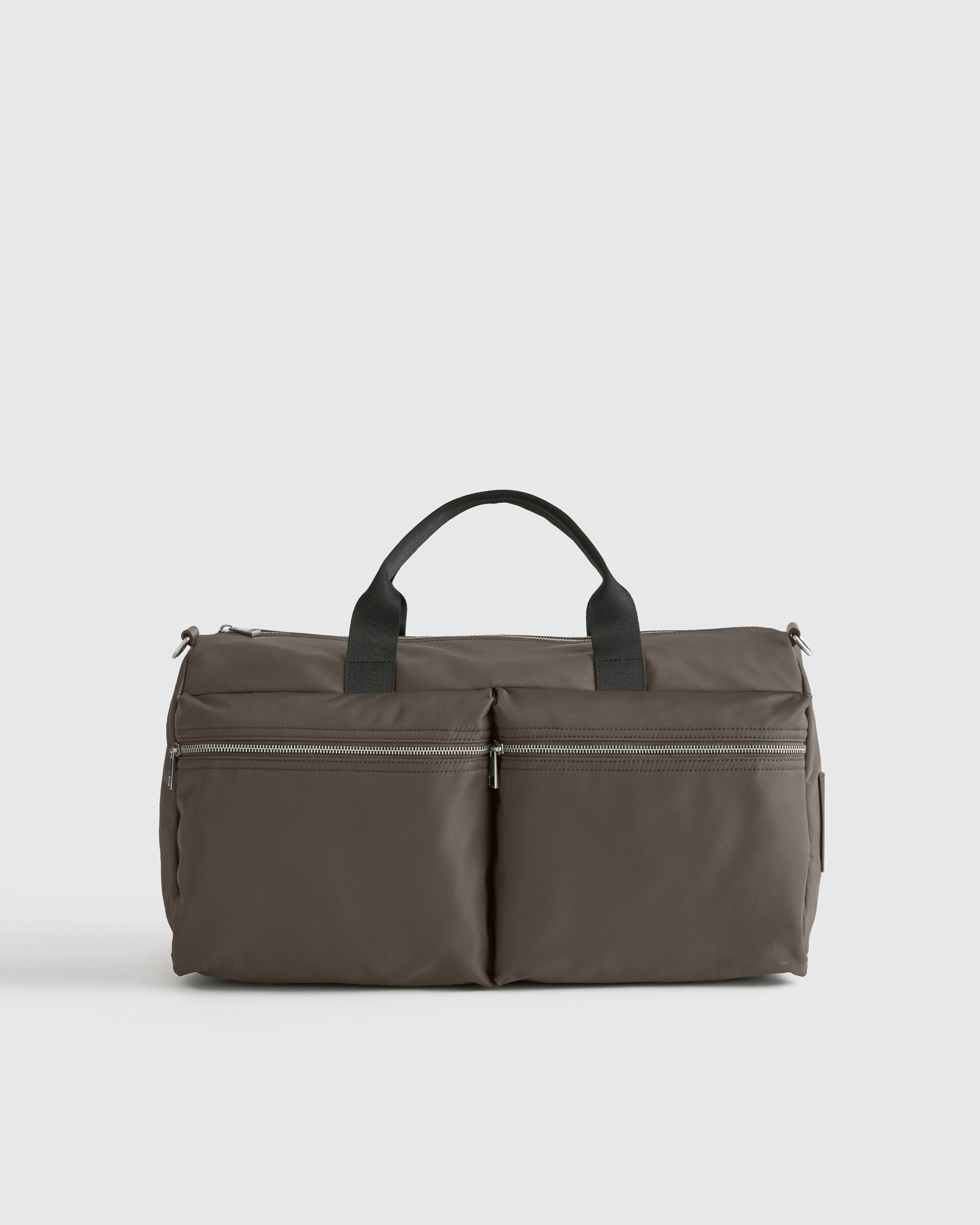 Quince Revive Nylon Duffle Bag In Brown