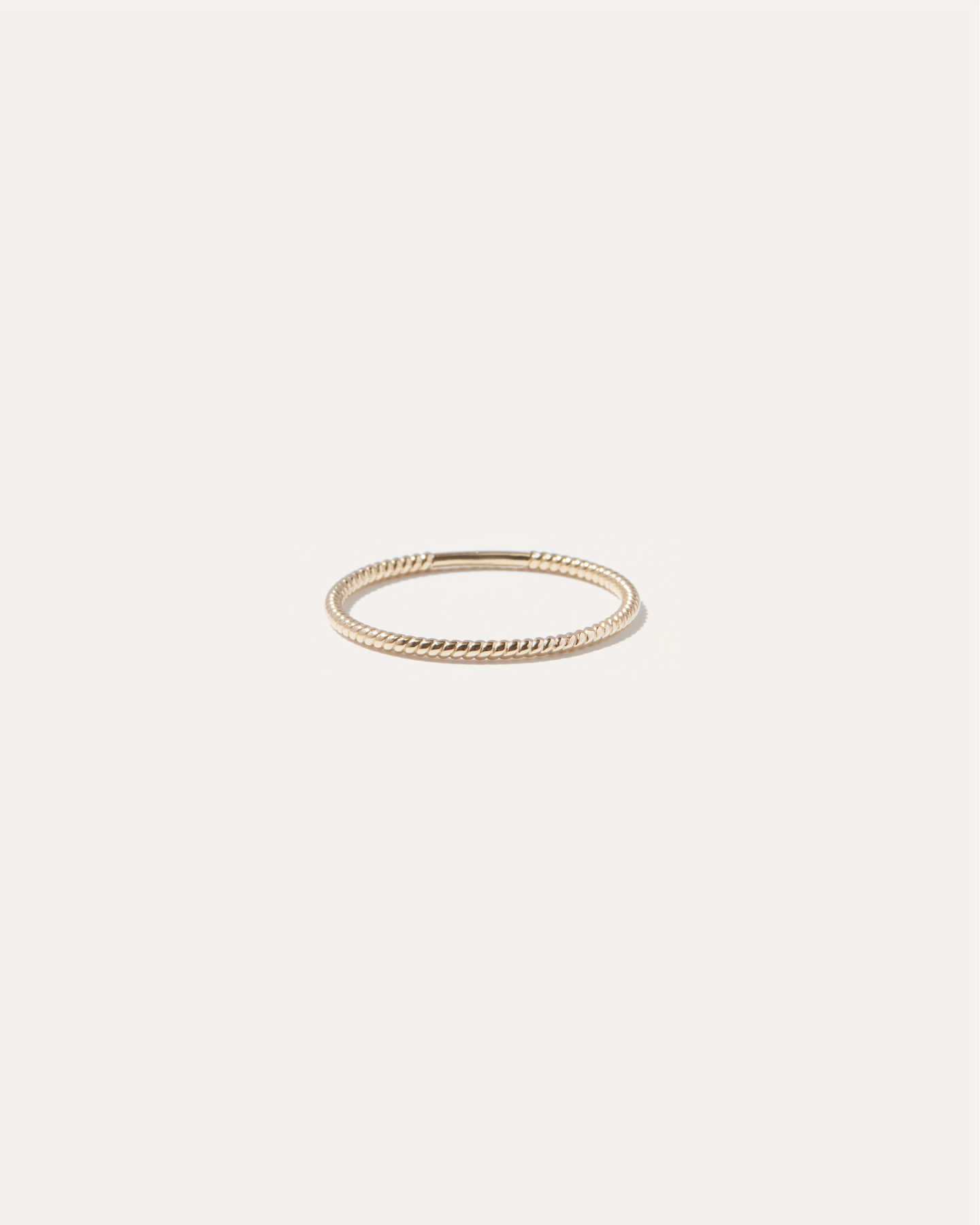 You May Also Like - 14k Gold Twist Ring - Yellow Gold