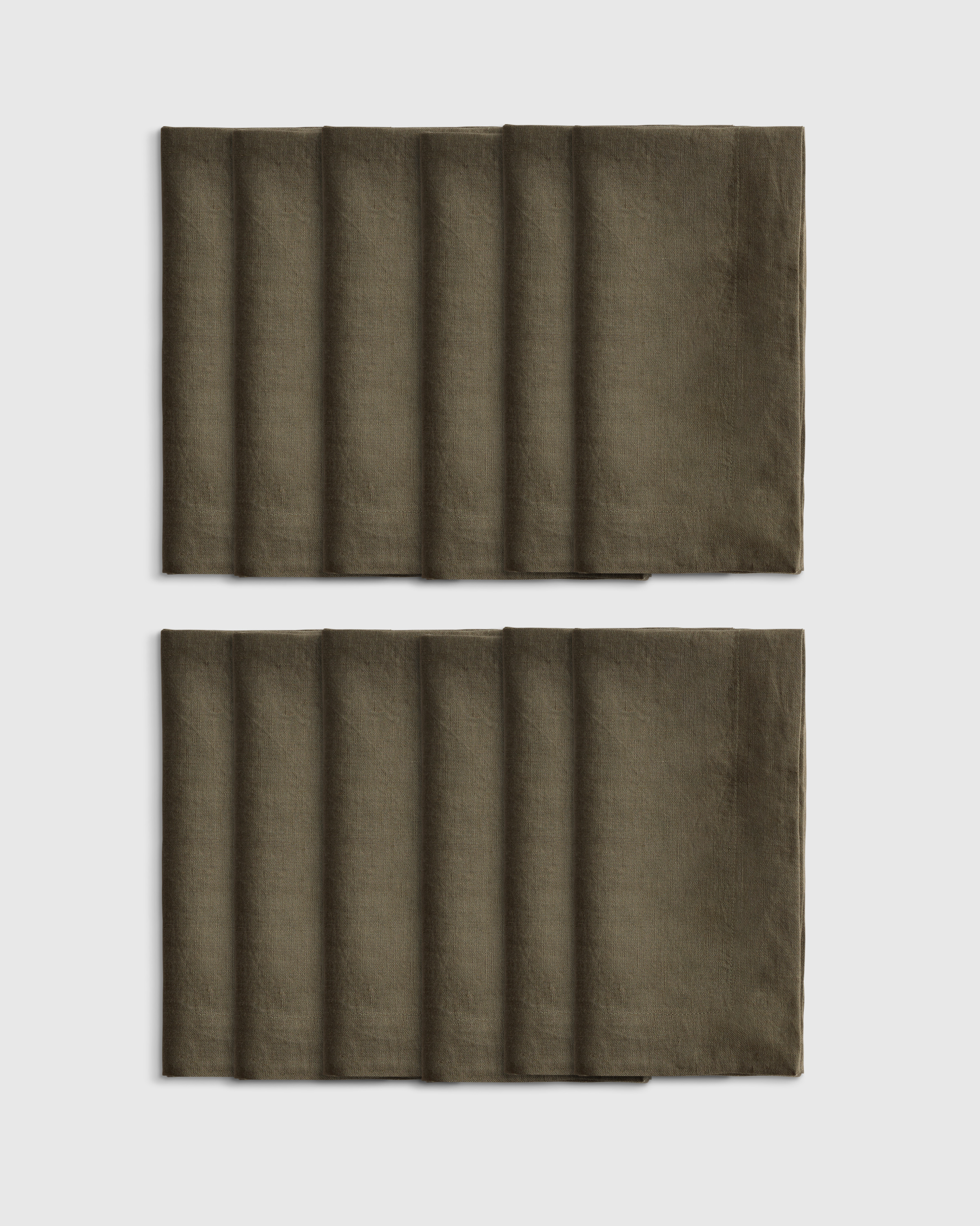 European Linen Everyday Napkins (Set of 12) in Sand