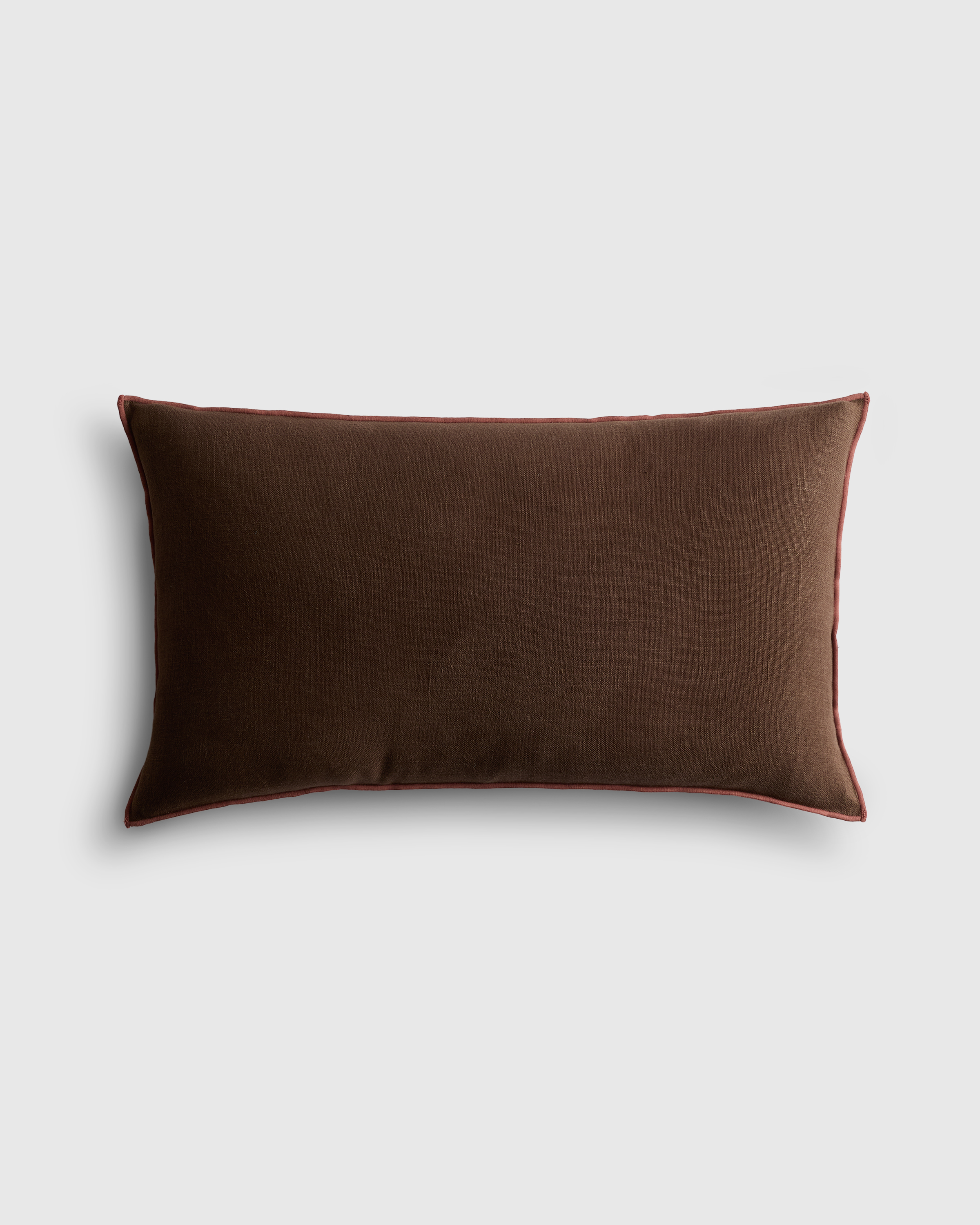 Contrast European Linen Flange Edge Pillow Cover by Quince