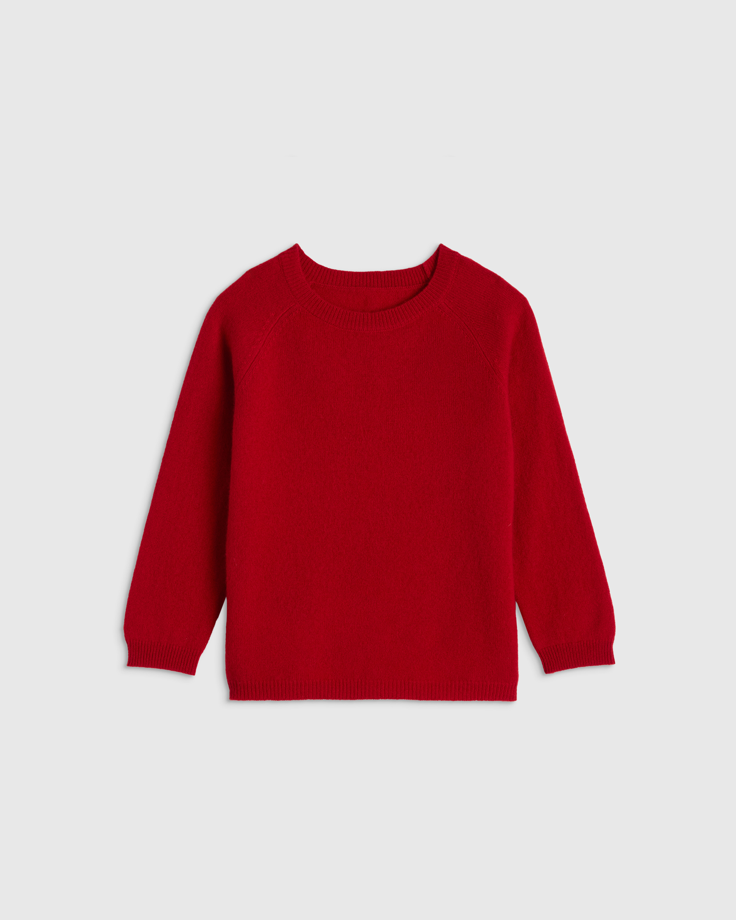 Mongolian Cashmere Crewneck Sweater - Toddler