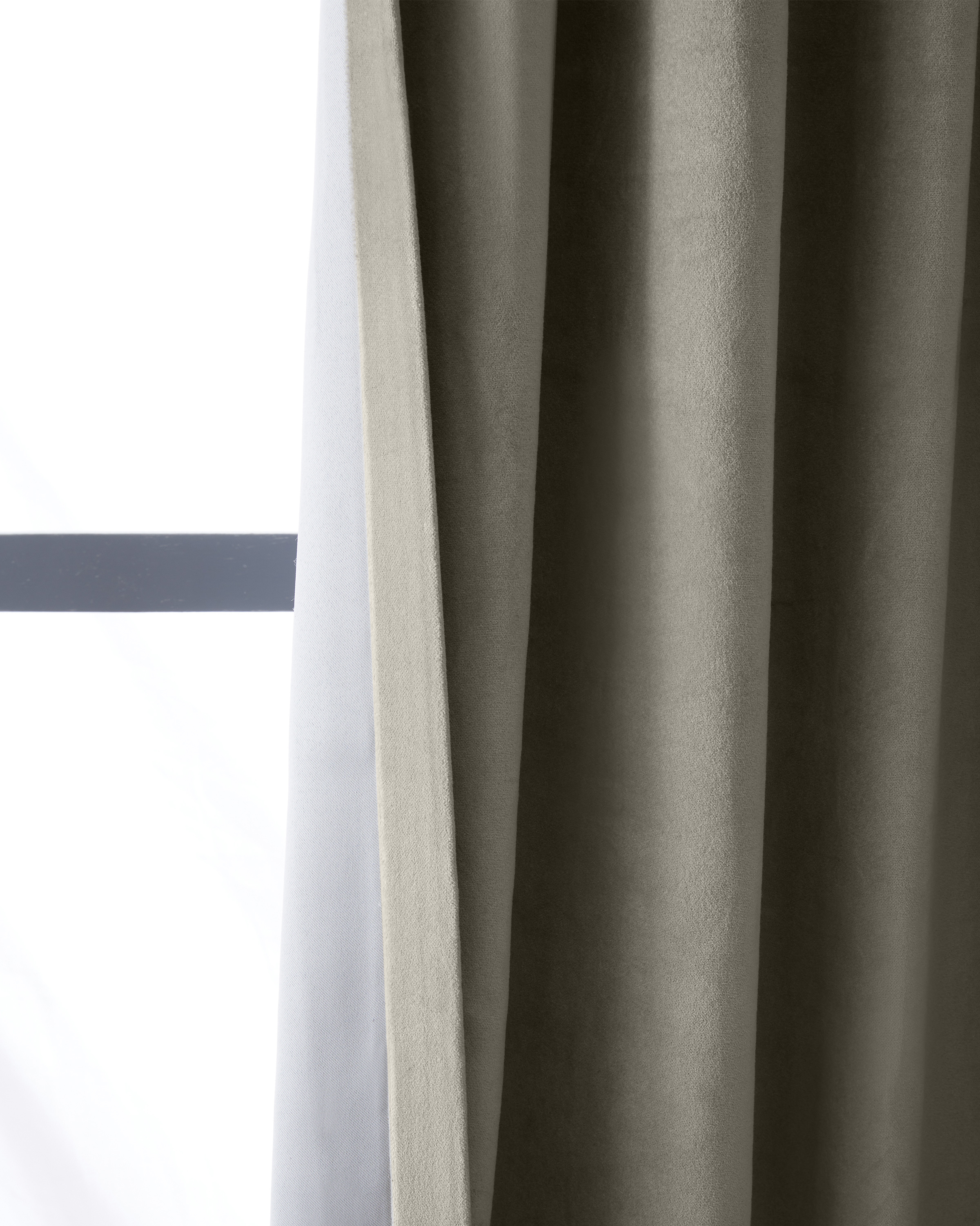 Cotton Velvet Room Darkening Curtain - thumbnail 8
