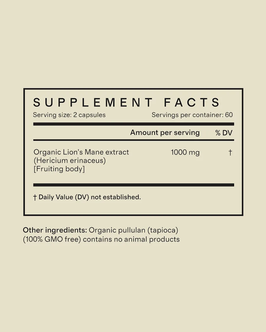 supplement facts