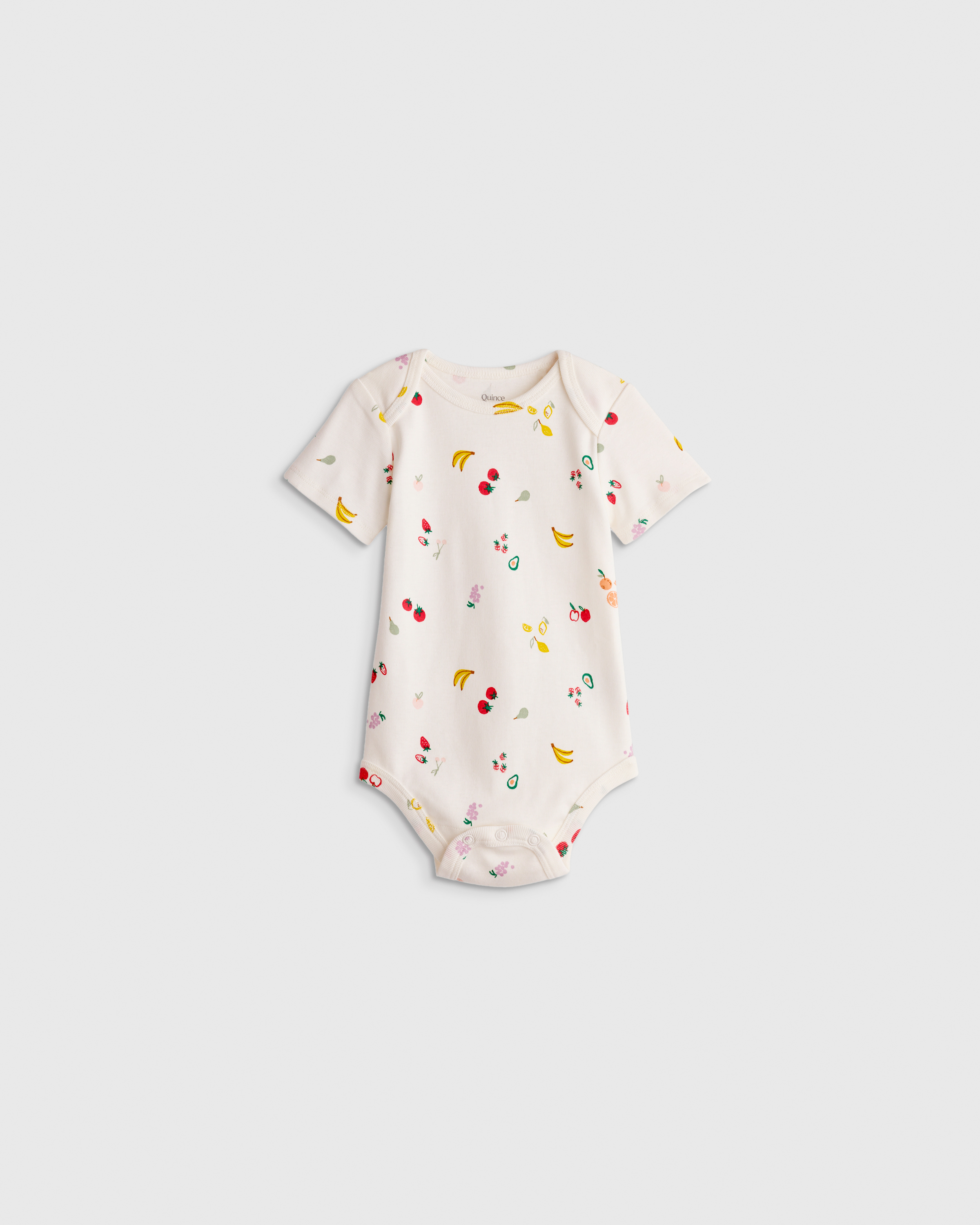 100% Organic Cotton Short Sleeve Bodysuit - Baby - thumbnail 3
