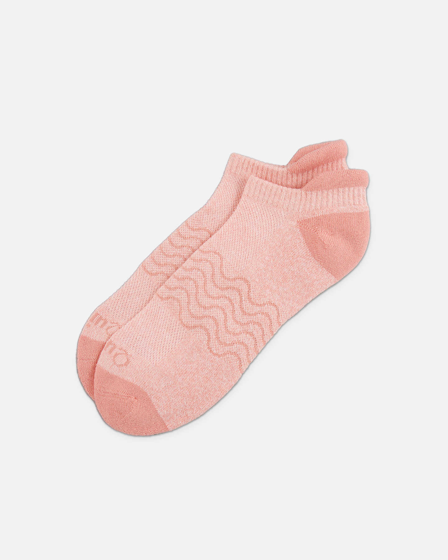 Organic Colorblock Marl Ankle Socks (4-pack) - Pink/Blue/Purple Mix - 9 - Thumbnail