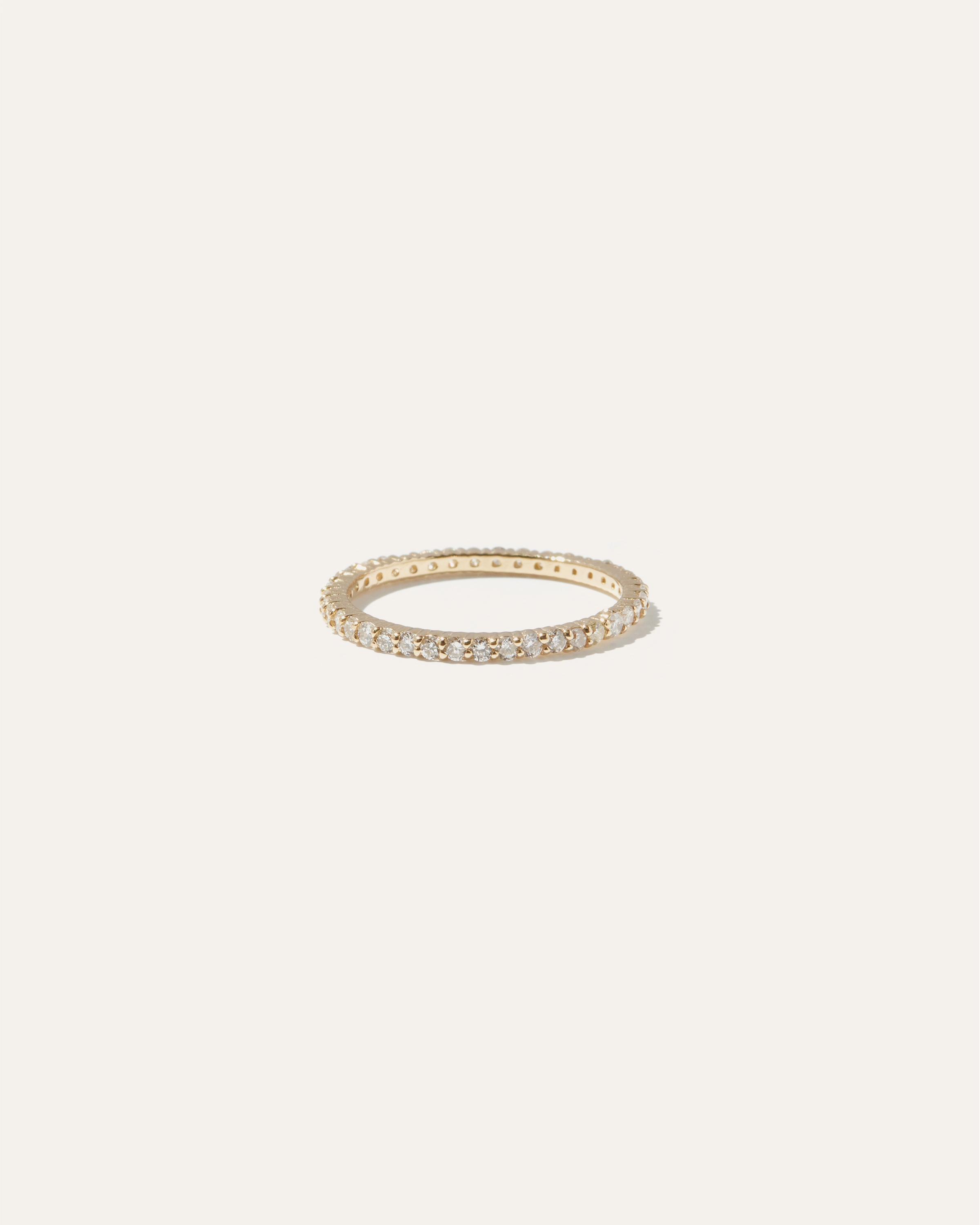 Quince Women's Diamond Eternity Ring In Yellow Gold