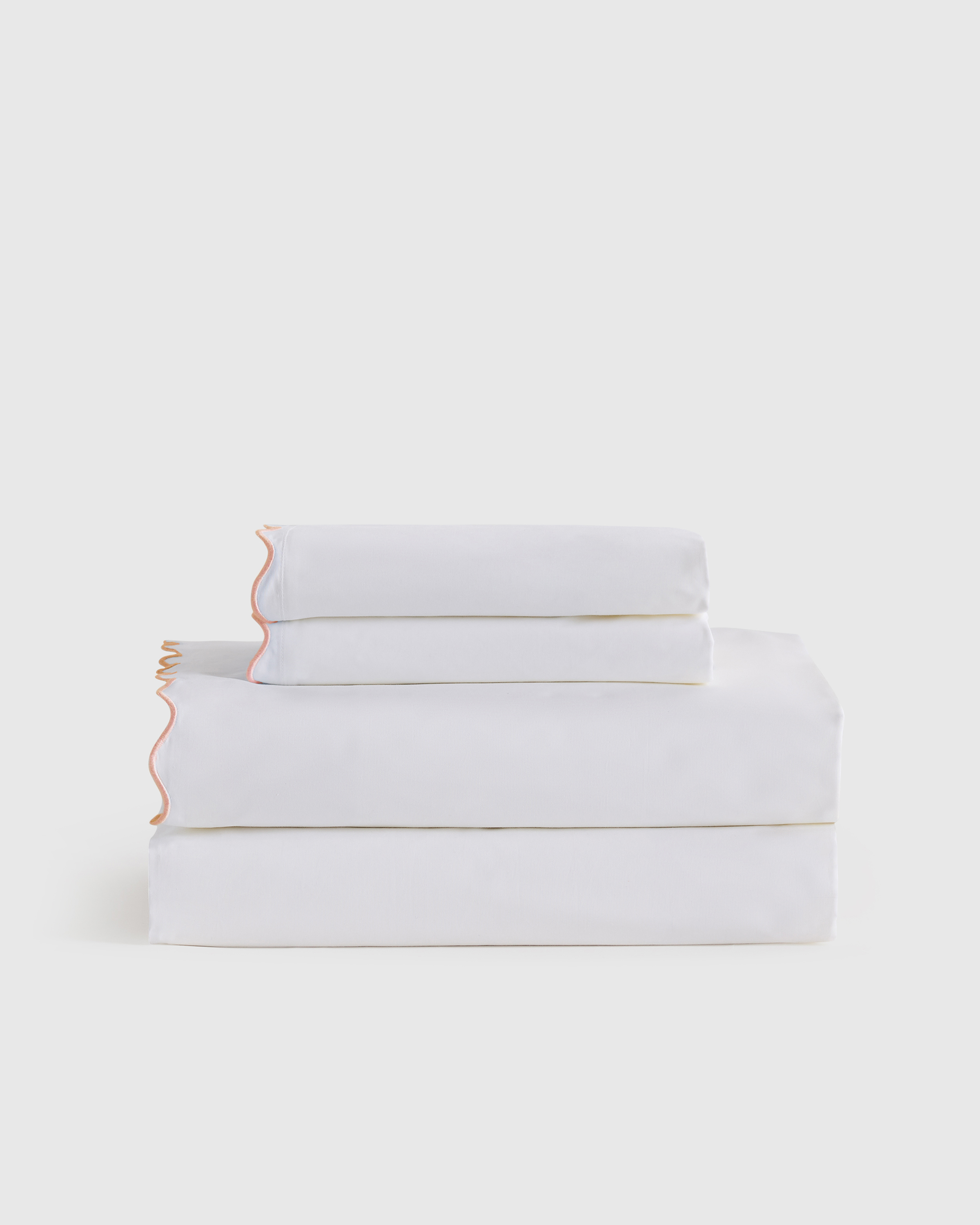 Organic Crisp Percale Sheet Set - Queen