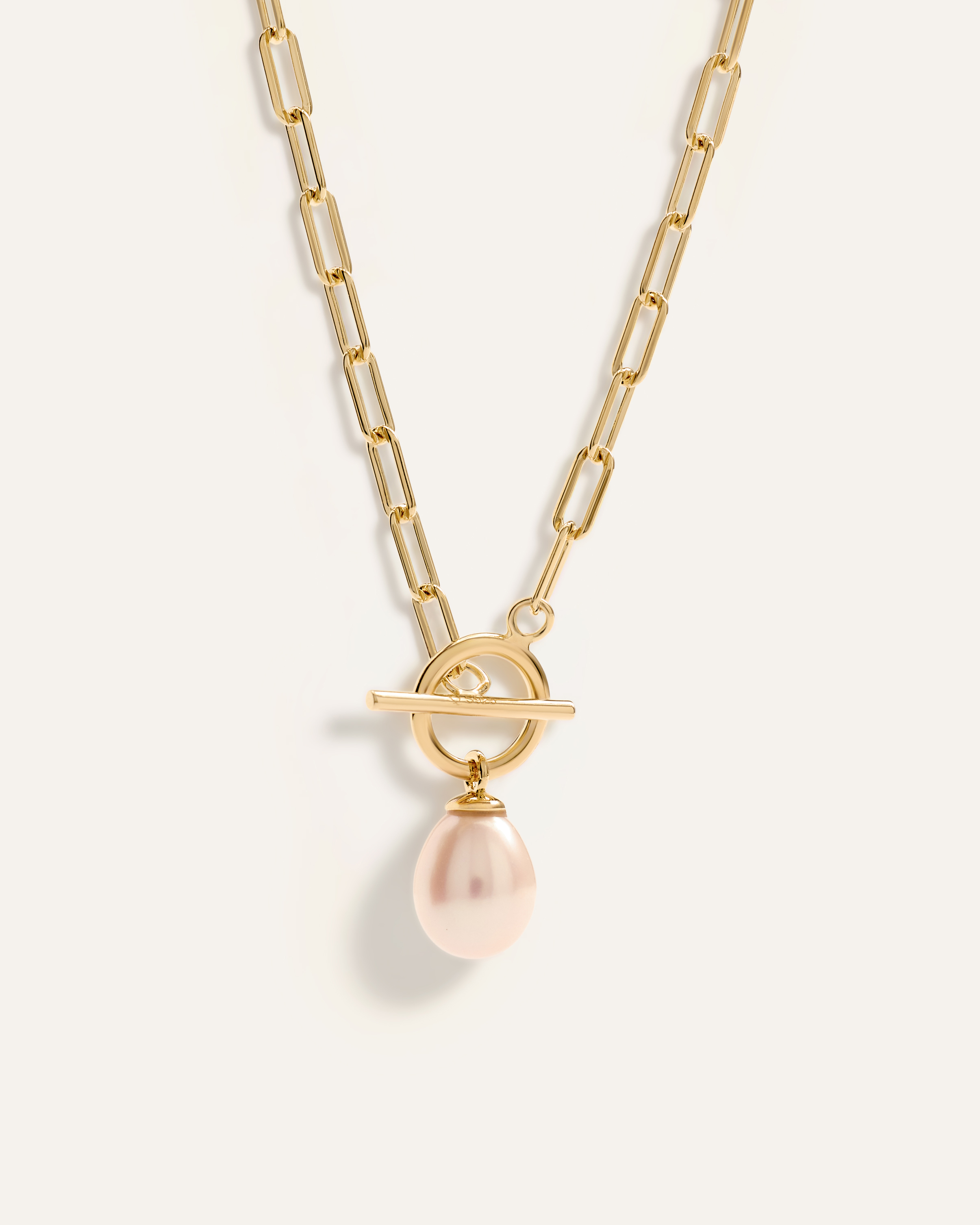 Freshwater Cultured Pearl Toggle Necklace