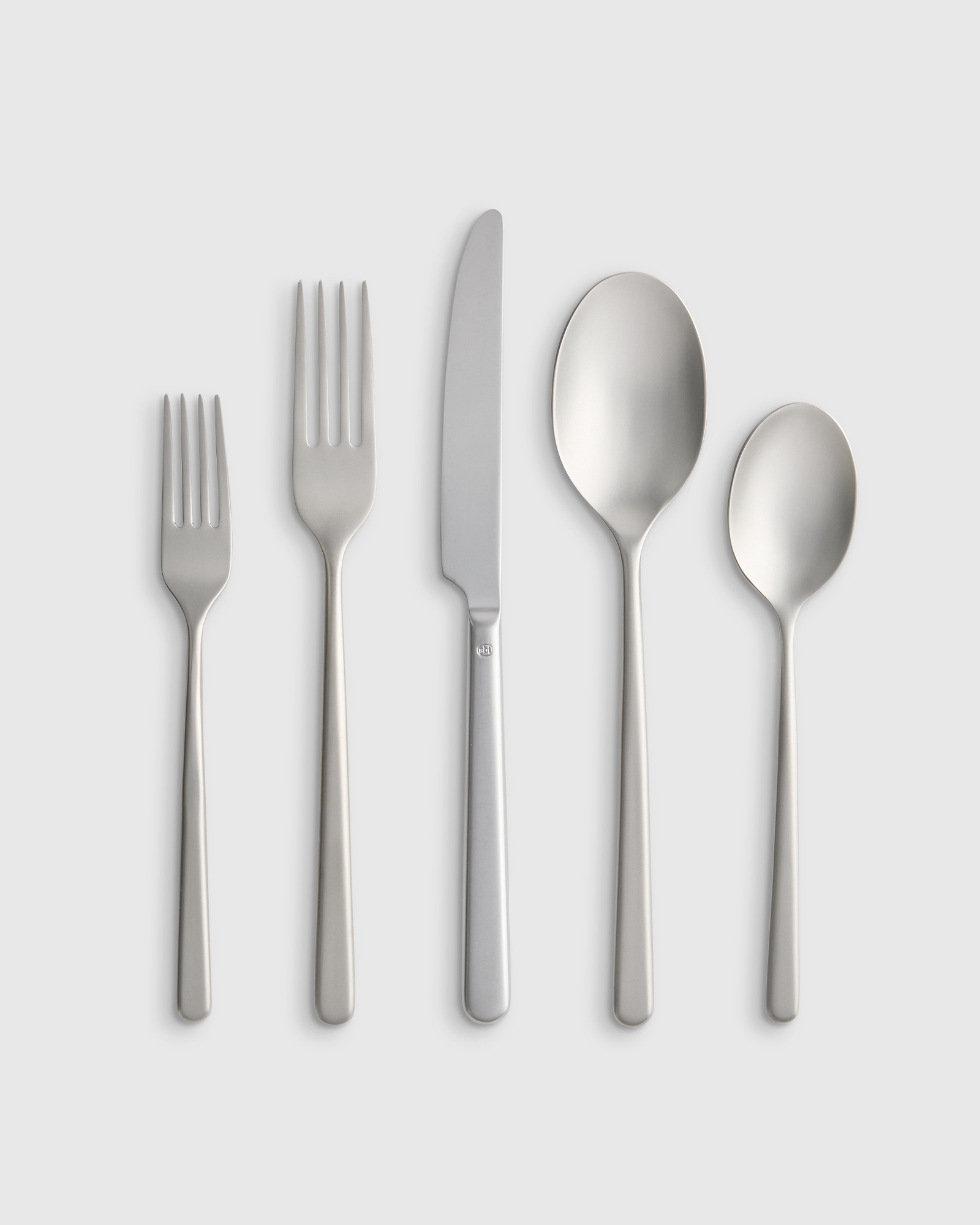 20 Piece Flatware Set in Brushed Stainless Steel